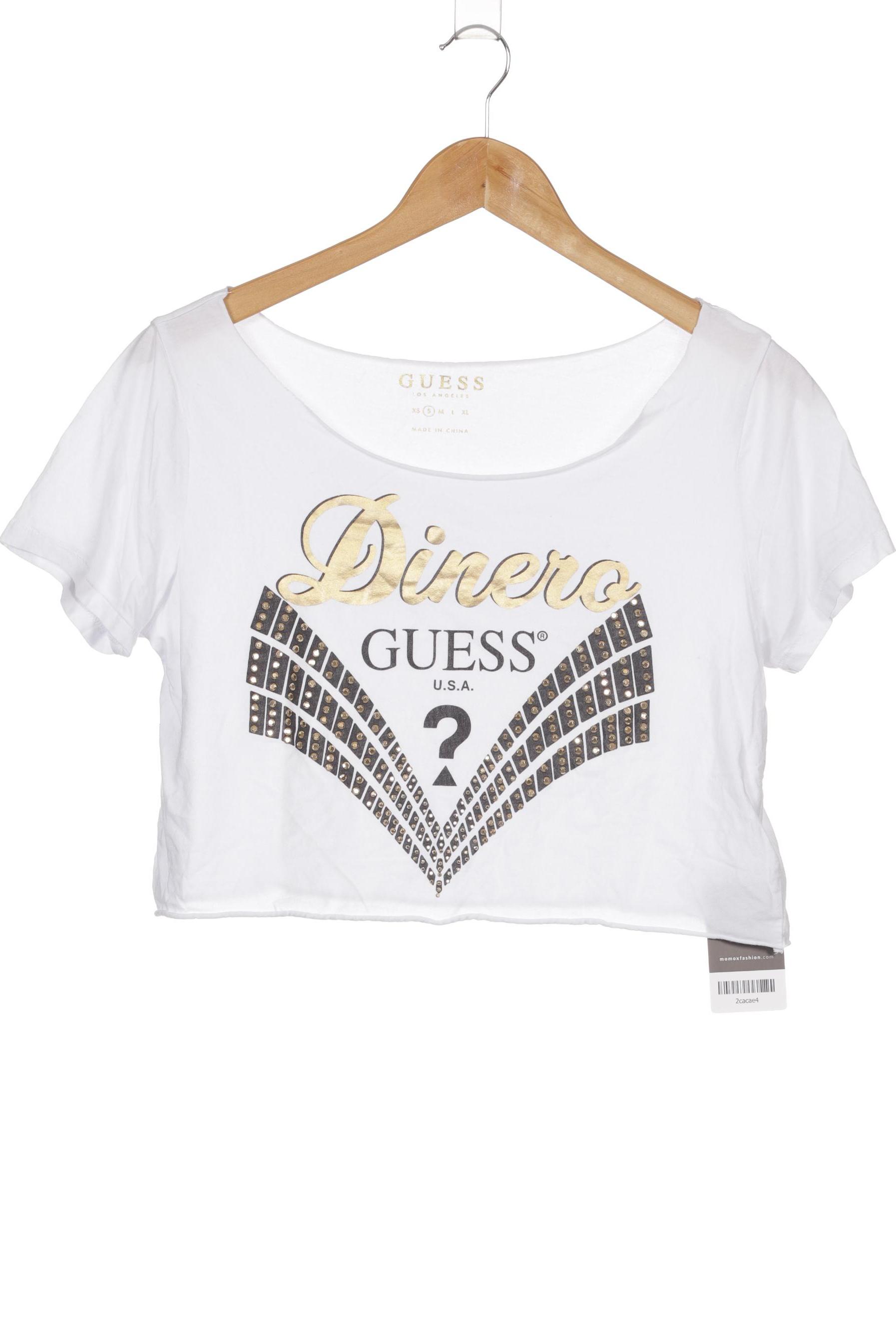 

Guess Damen T-Shirt, weiß, Gr. 36