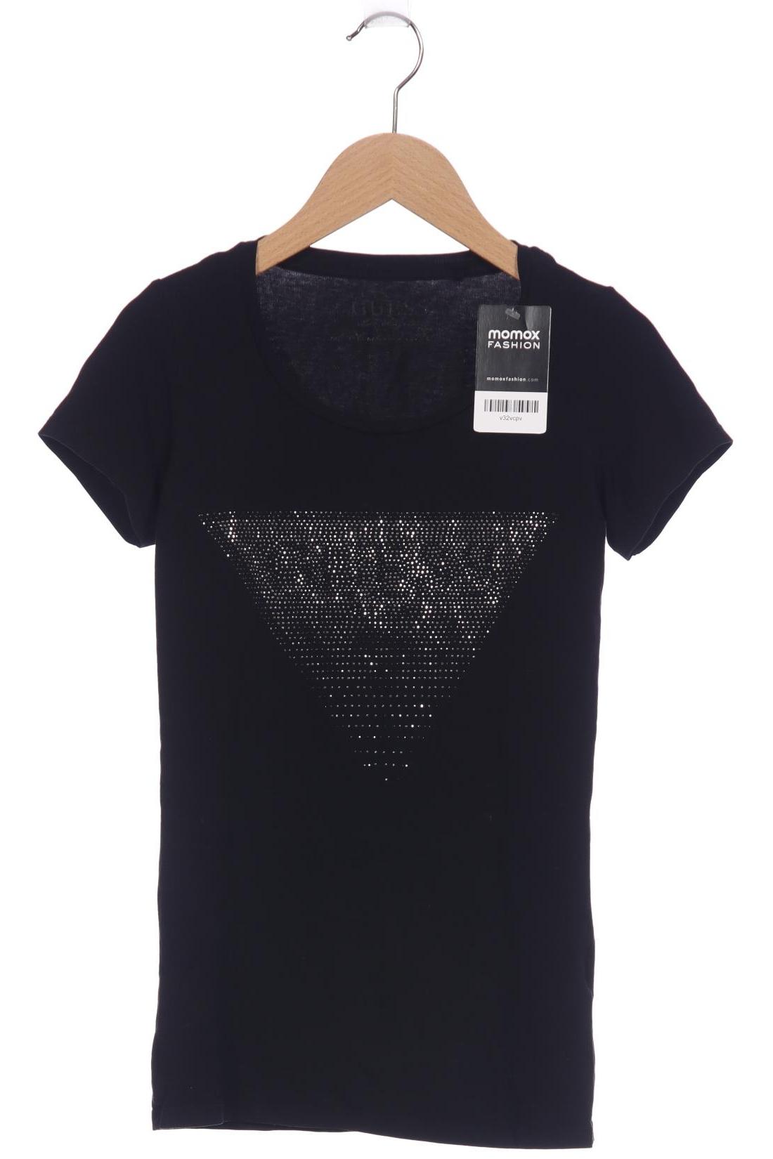 

Guess Damen T-Shirt, schwarz, Gr. 34