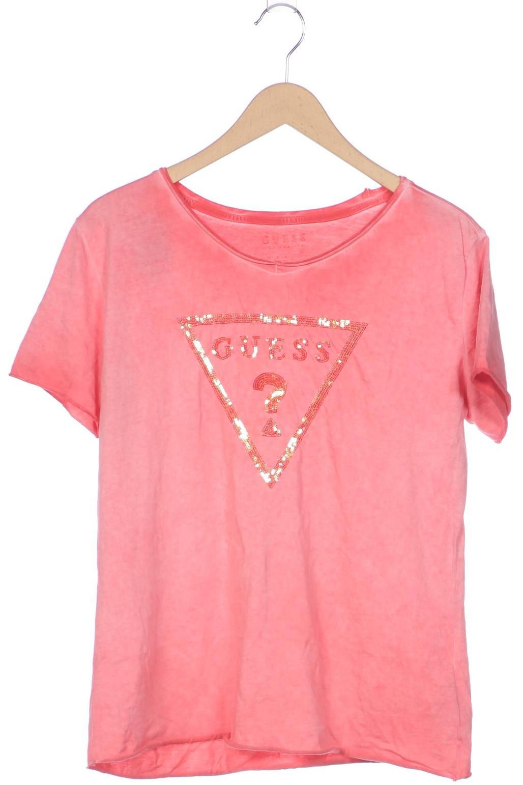 

Guess Damen T-Shirt, pink, Gr. 44