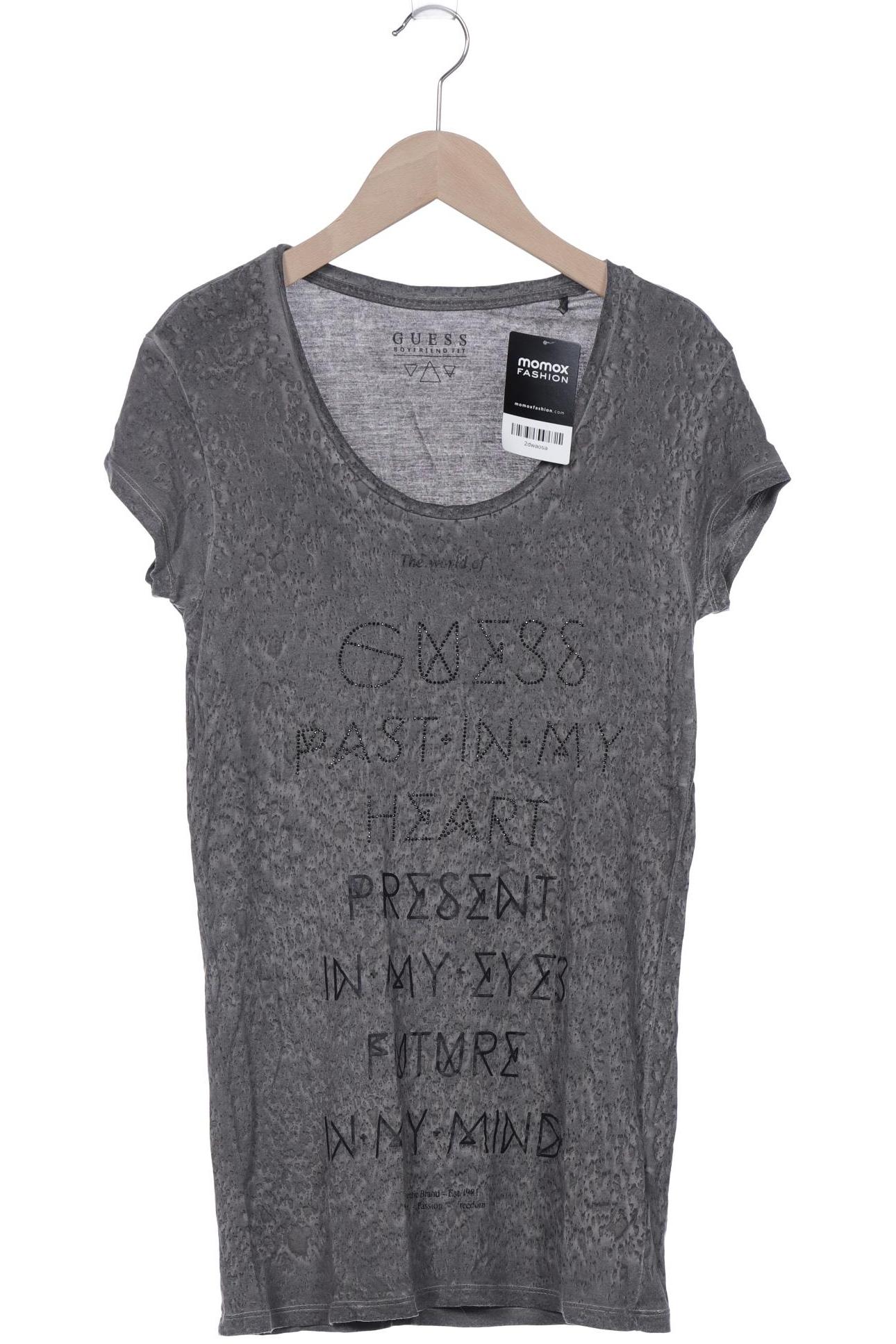 

Guess Damen T-Shirt, grau, Gr. 36