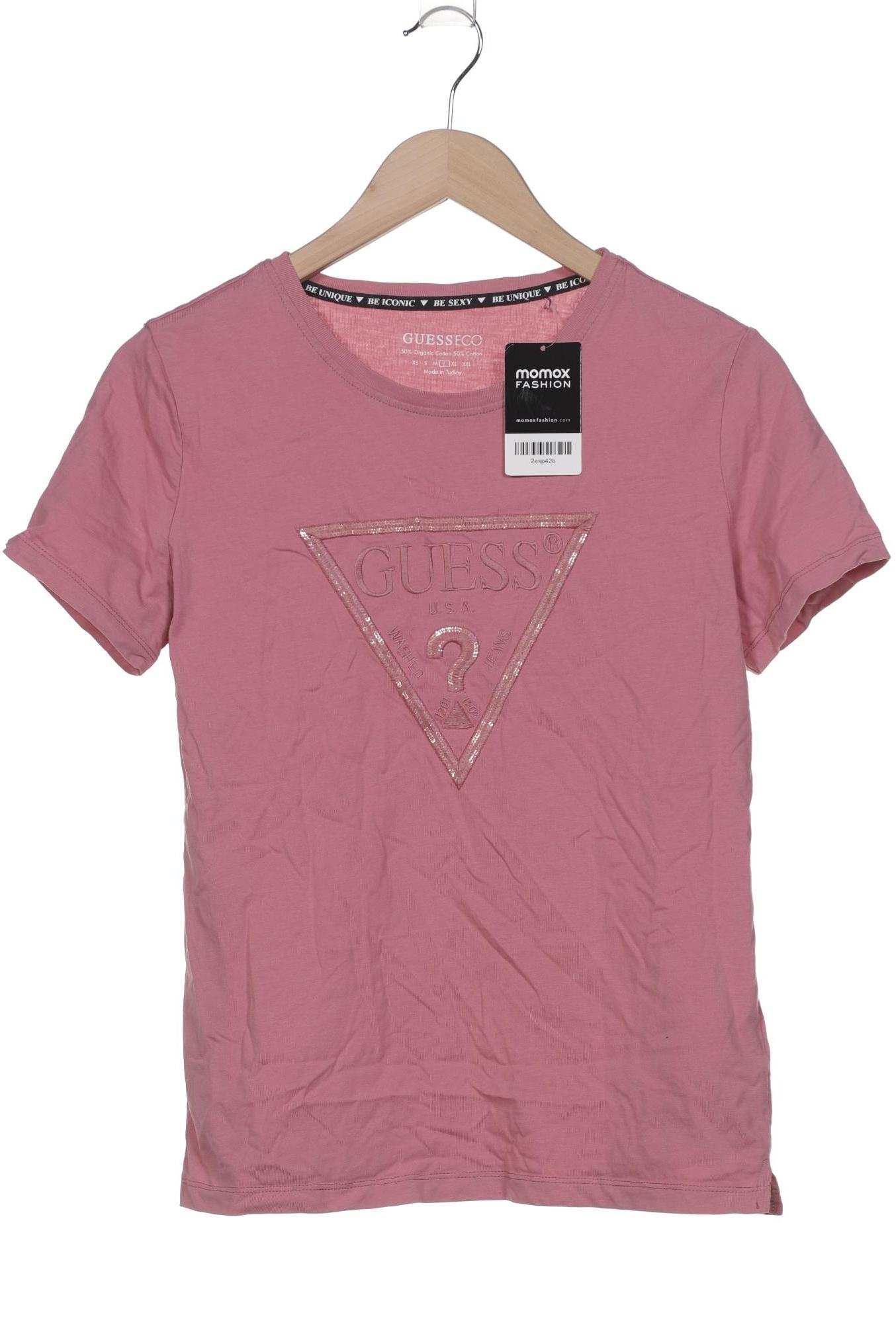 

Guess Damen T-Shirt, pink, Gr. 44