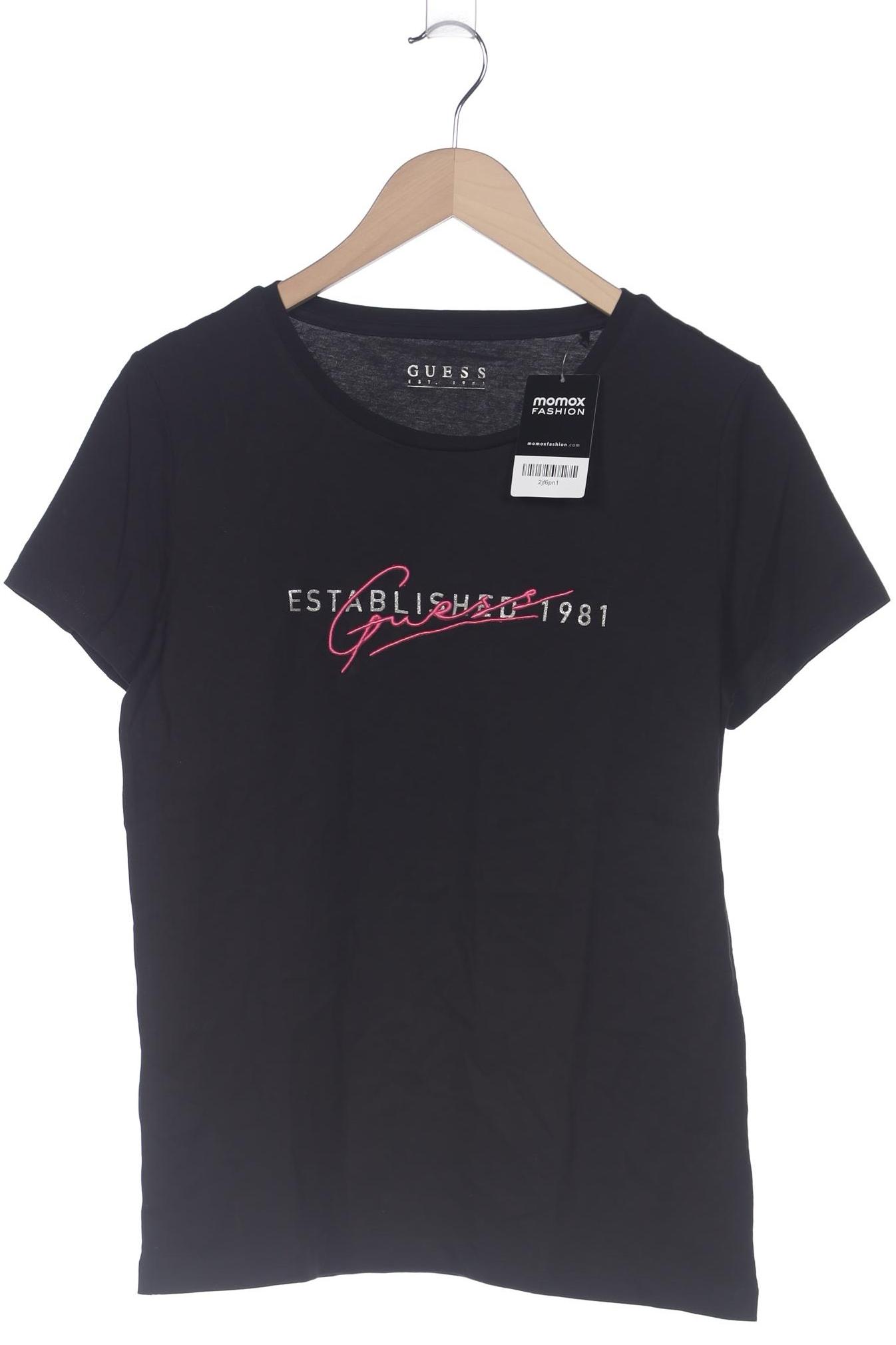 

Guess Damen T-Shirt, schwarz, Gr. 38