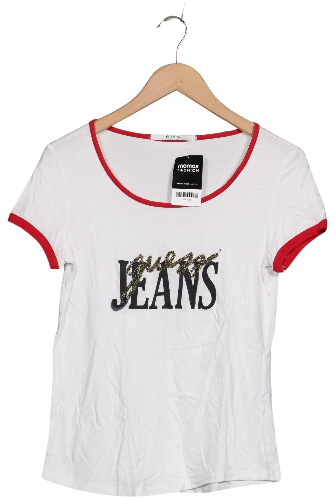

Guess Damen T-Shirt, weiß, Gr. 38