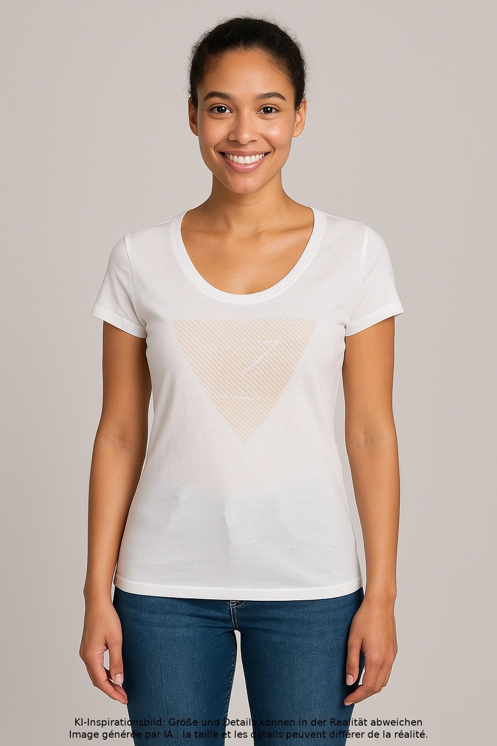 

Guess Damen T-Shirt, weiß, Gr. 32