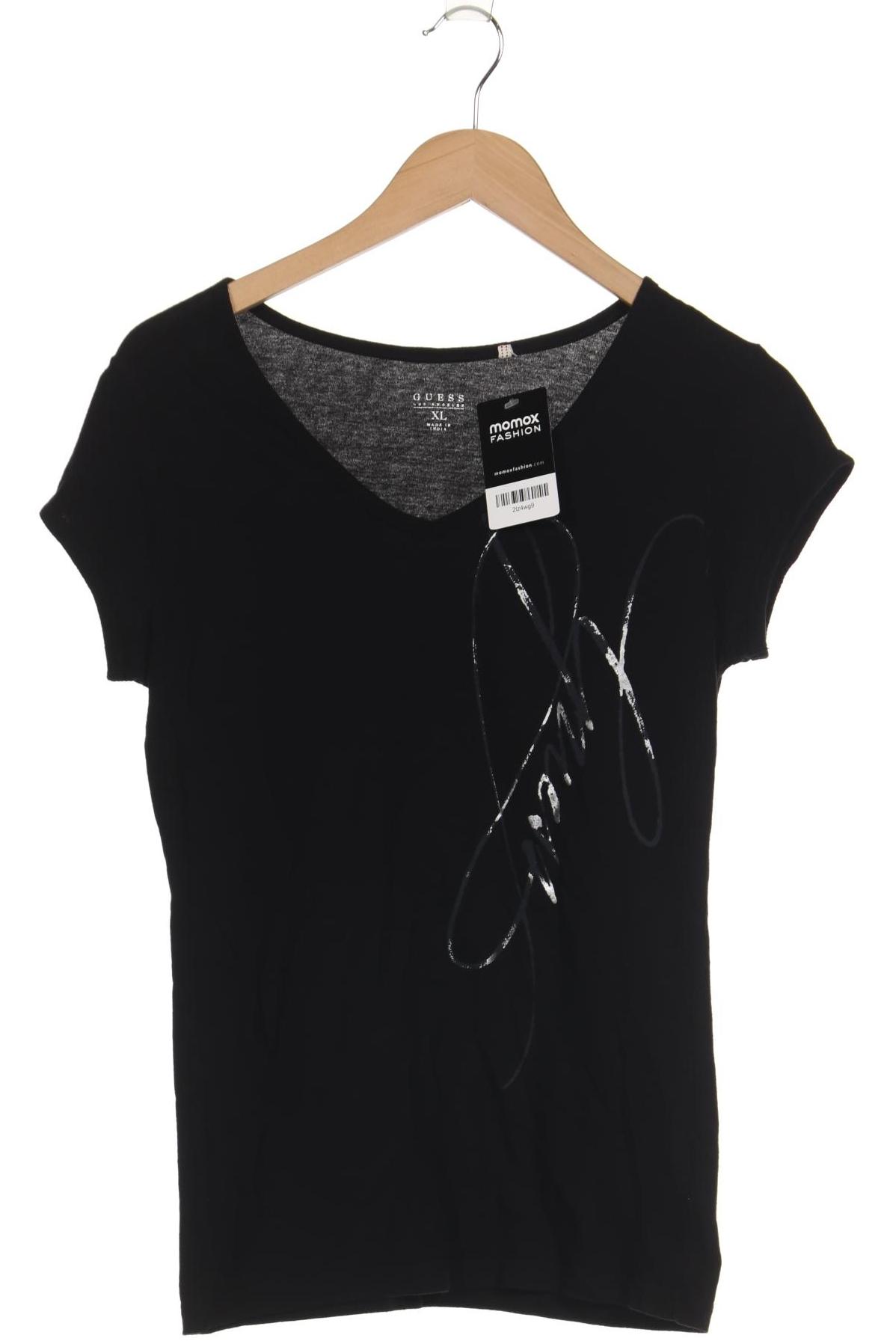 

Guess Damen T-Shirt, schwarz, Gr. 46