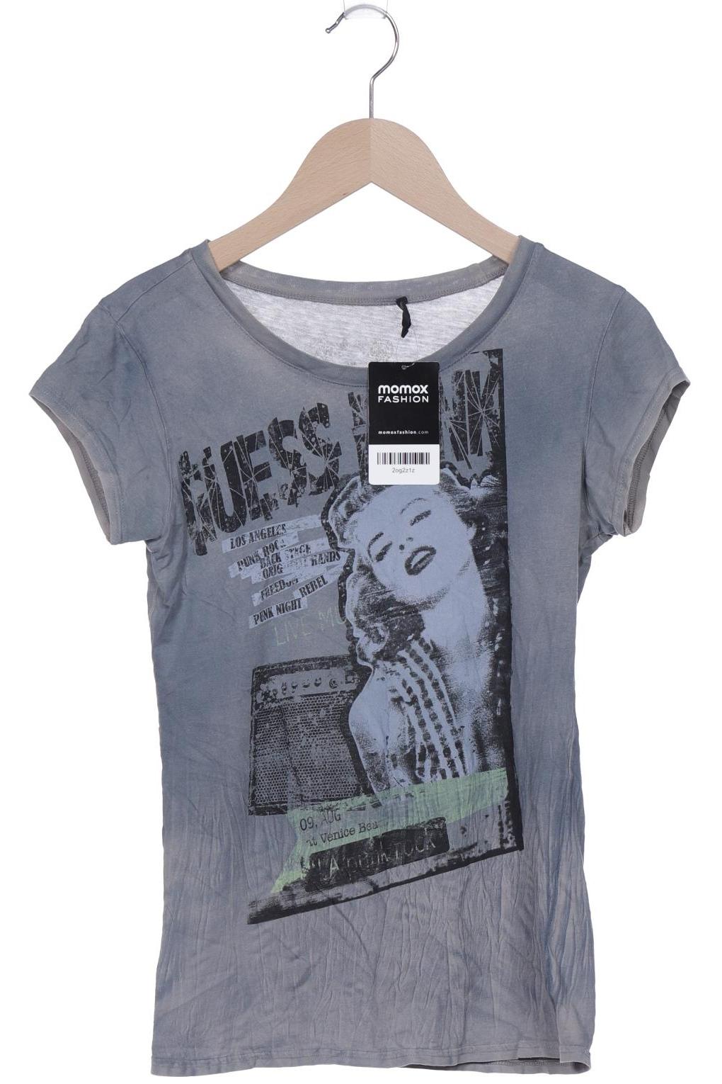 

Guess Damen T-Shirt, grau, Gr. 34