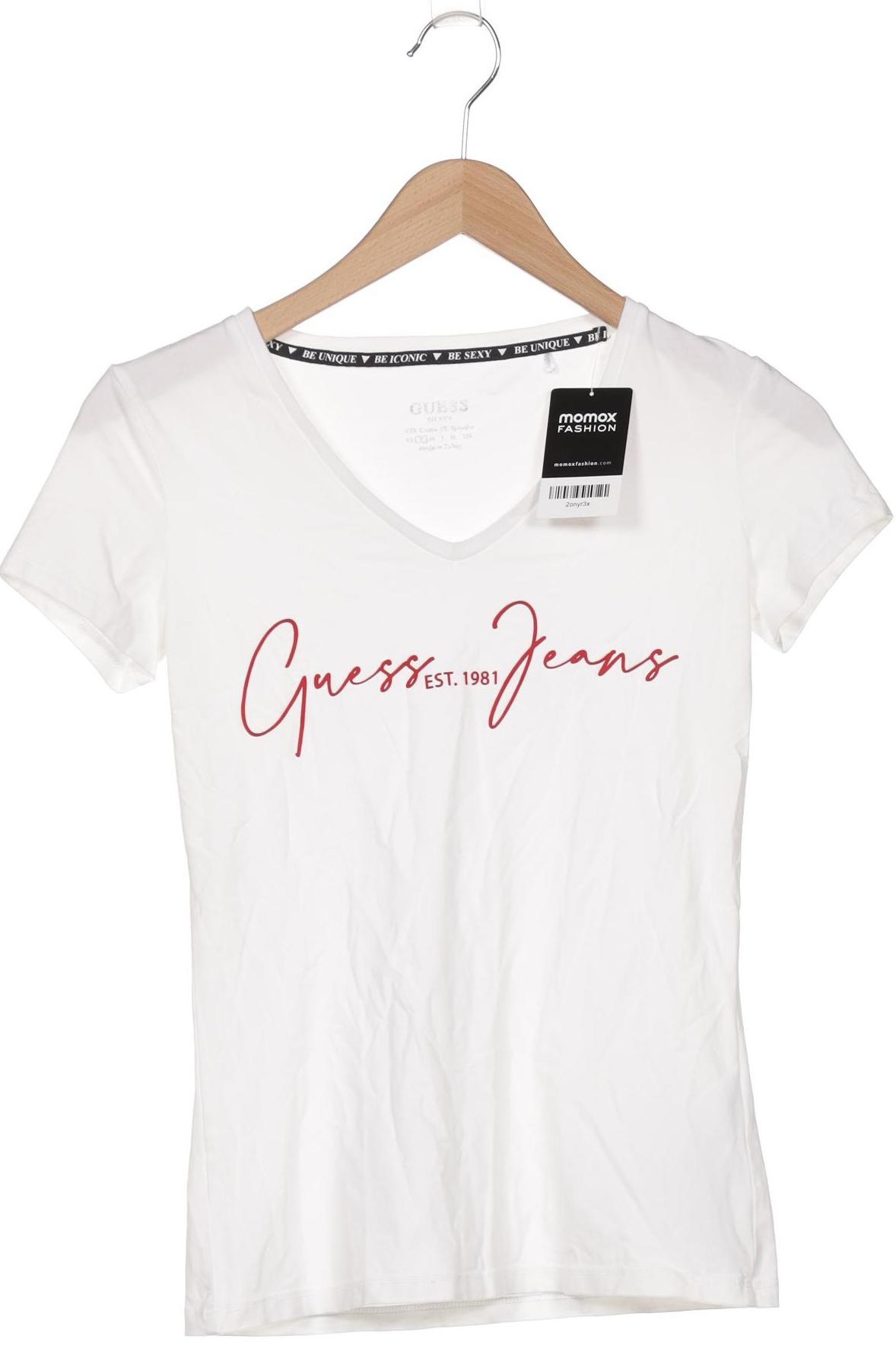 

Guess Damen T-Shirt, weiß, Gr. 36