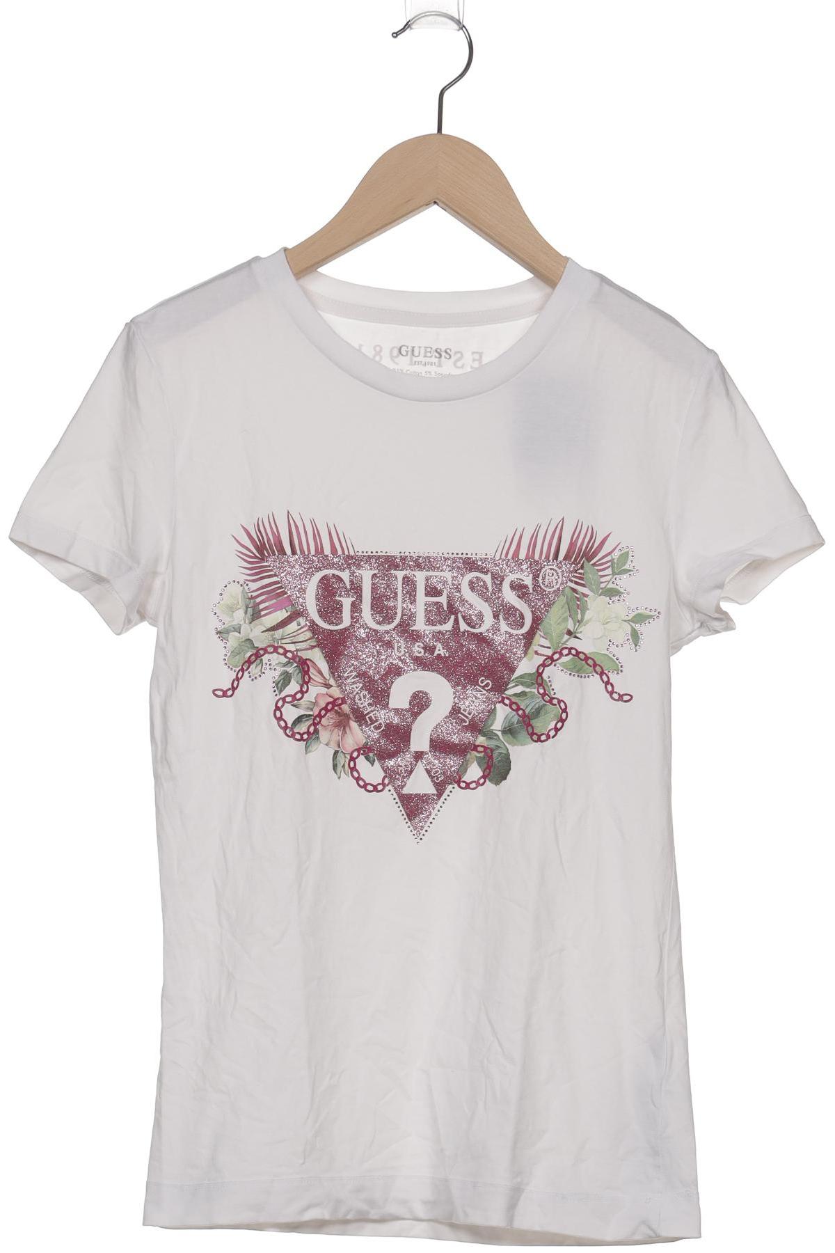 

Guess Damen T-Shirt, weiß, Gr. 36
