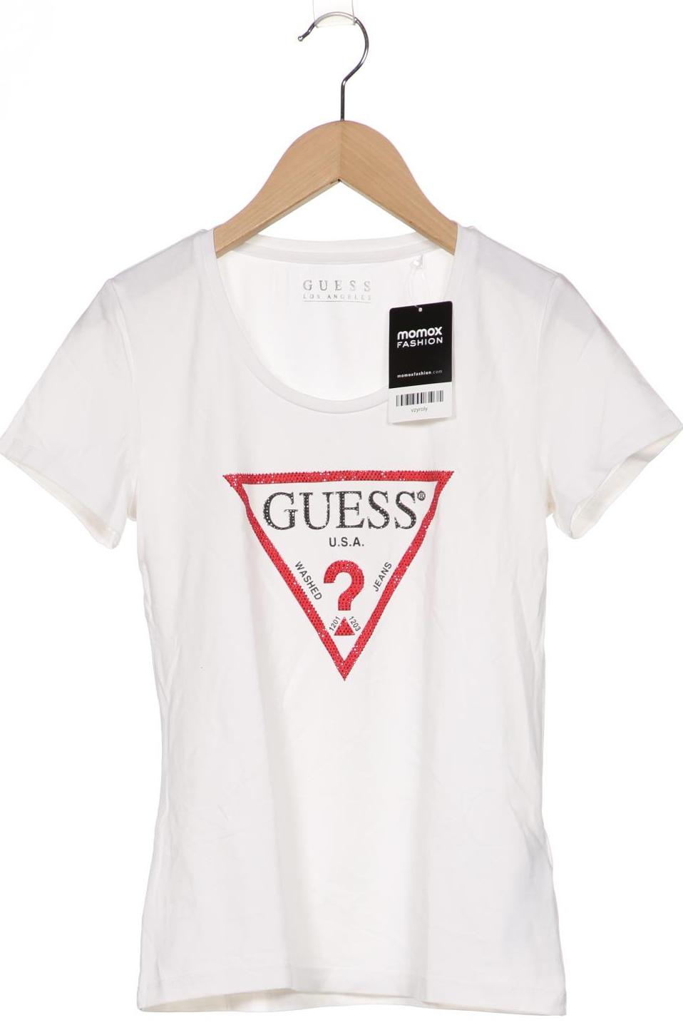 

GUESS Damen T-Shirt, weiß