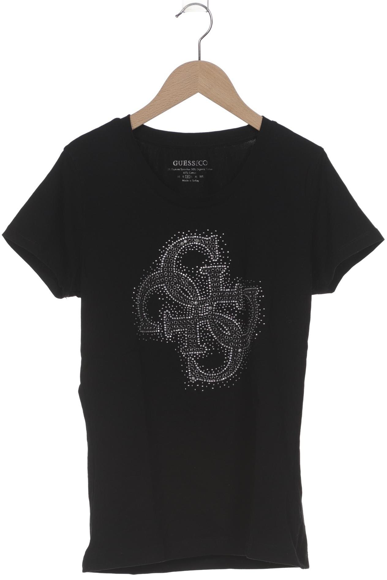 

Guess Damen T-Shirt, schwarz, Gr. 38