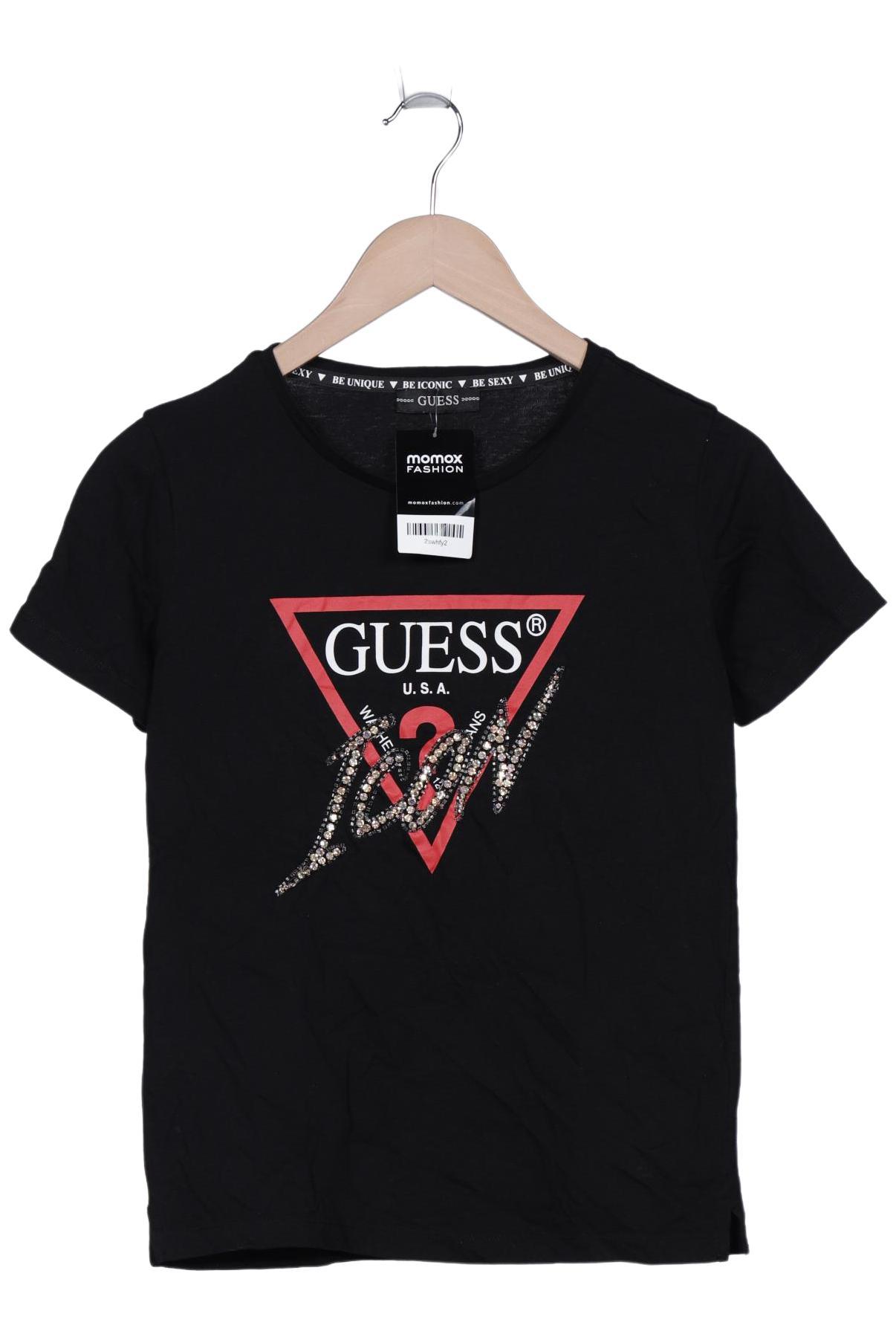 

Guess Damen T-Shirt, schwarz, Gr. 36