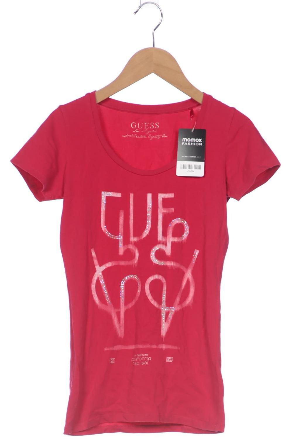 

Guess Damen T-Shirt, pink, Gr. 34