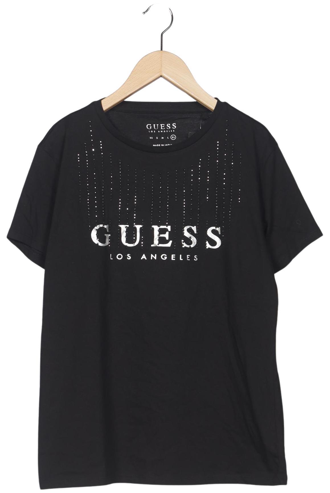 

Guess Damen T-Shirt, schwarz, Gr. 44