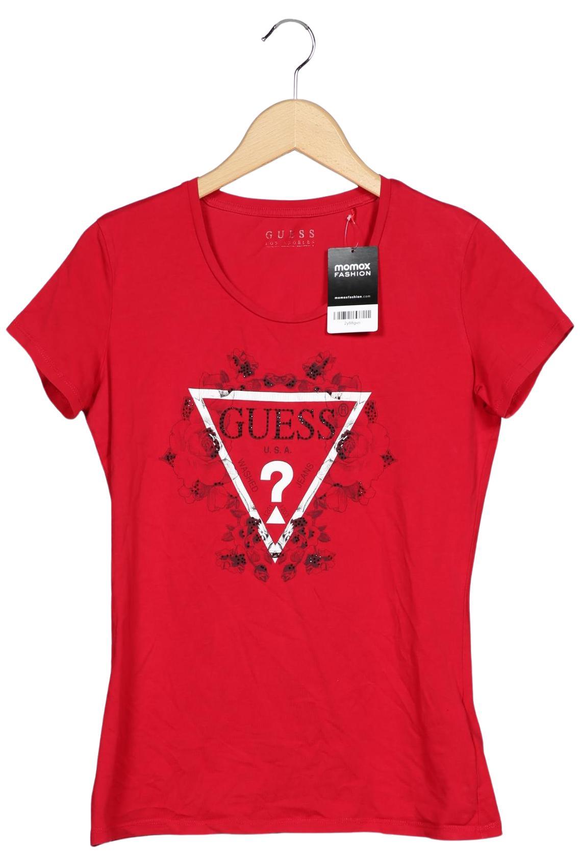 

Guess Damen T-Shirt, rot, Gr. 42
