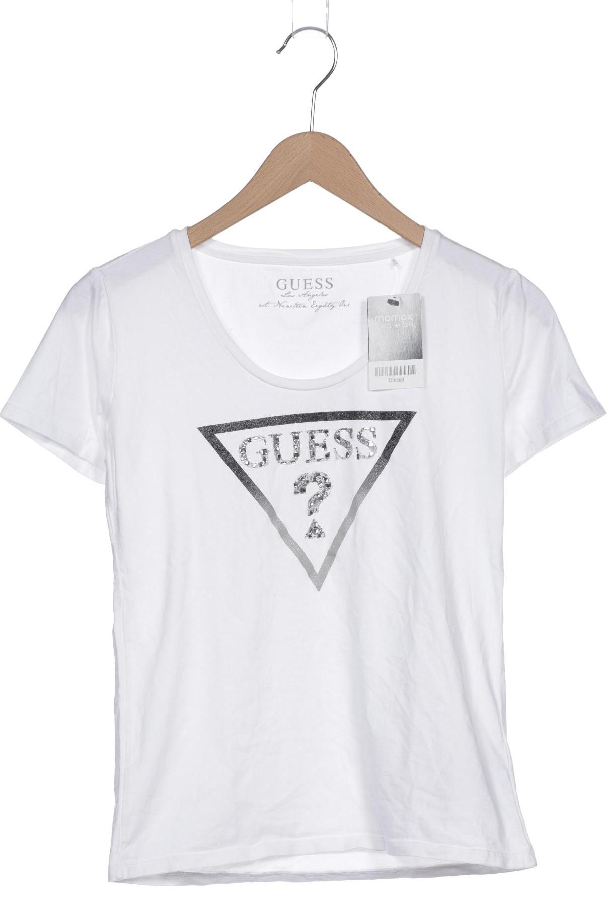 

GUESS Damen T-Shirt, weiß