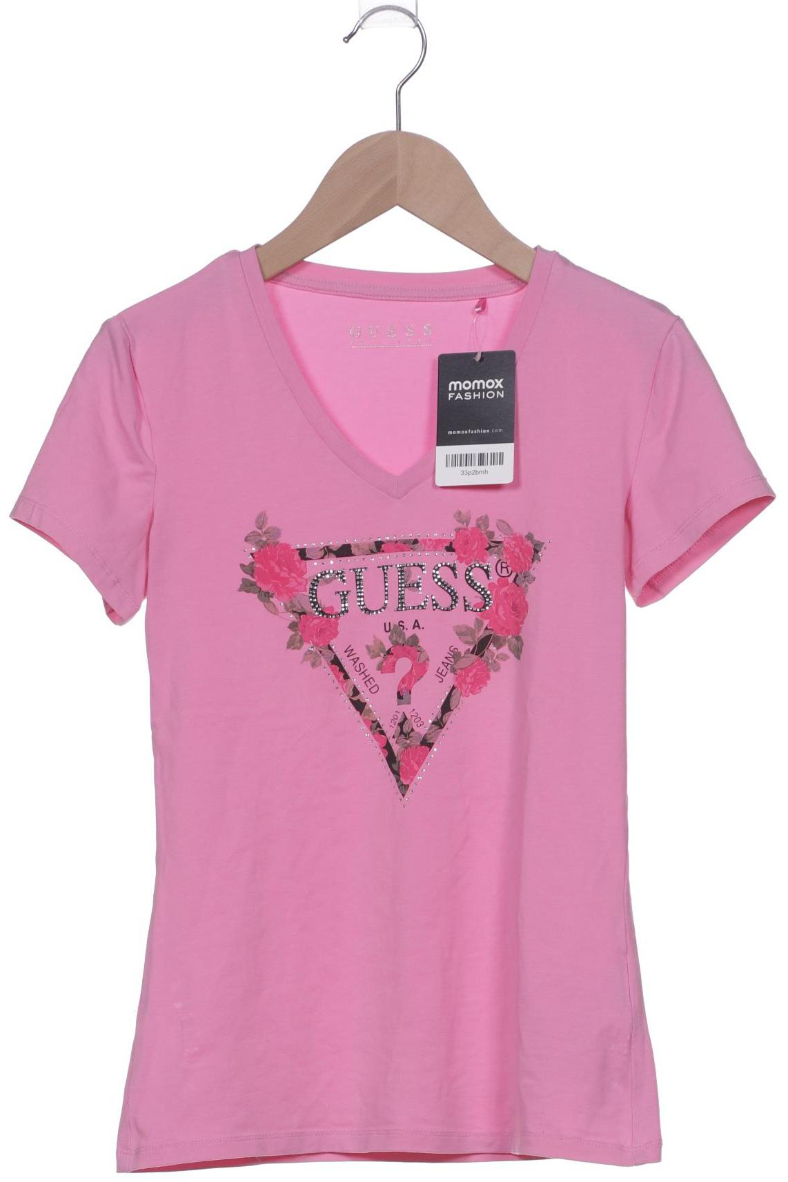 

Guess Damen T-Shirt, pink, Gr. 36