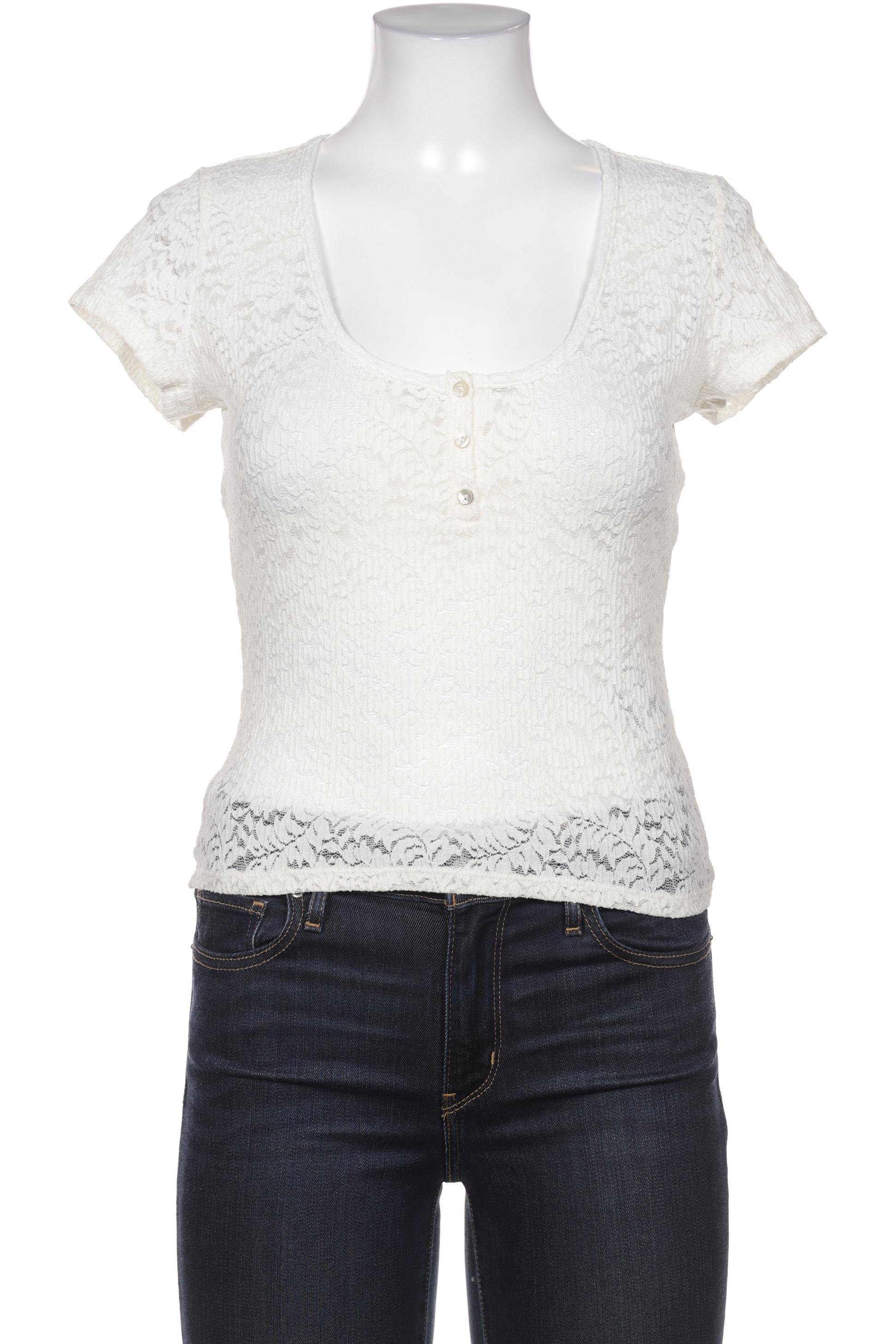 

Guess Damen T-Shirt, cremeweiß, Gr. 42