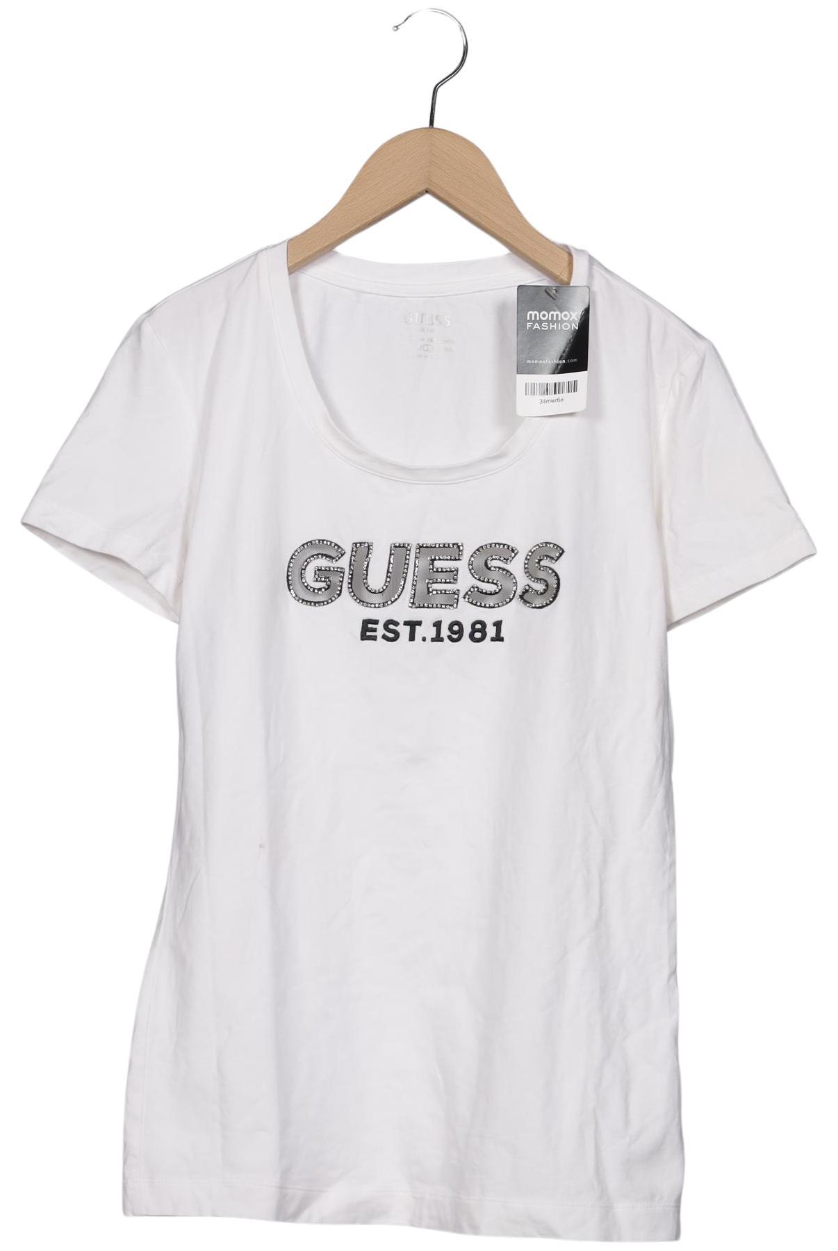 

Guess Damen T-Shirt, weiß, Gr. 40