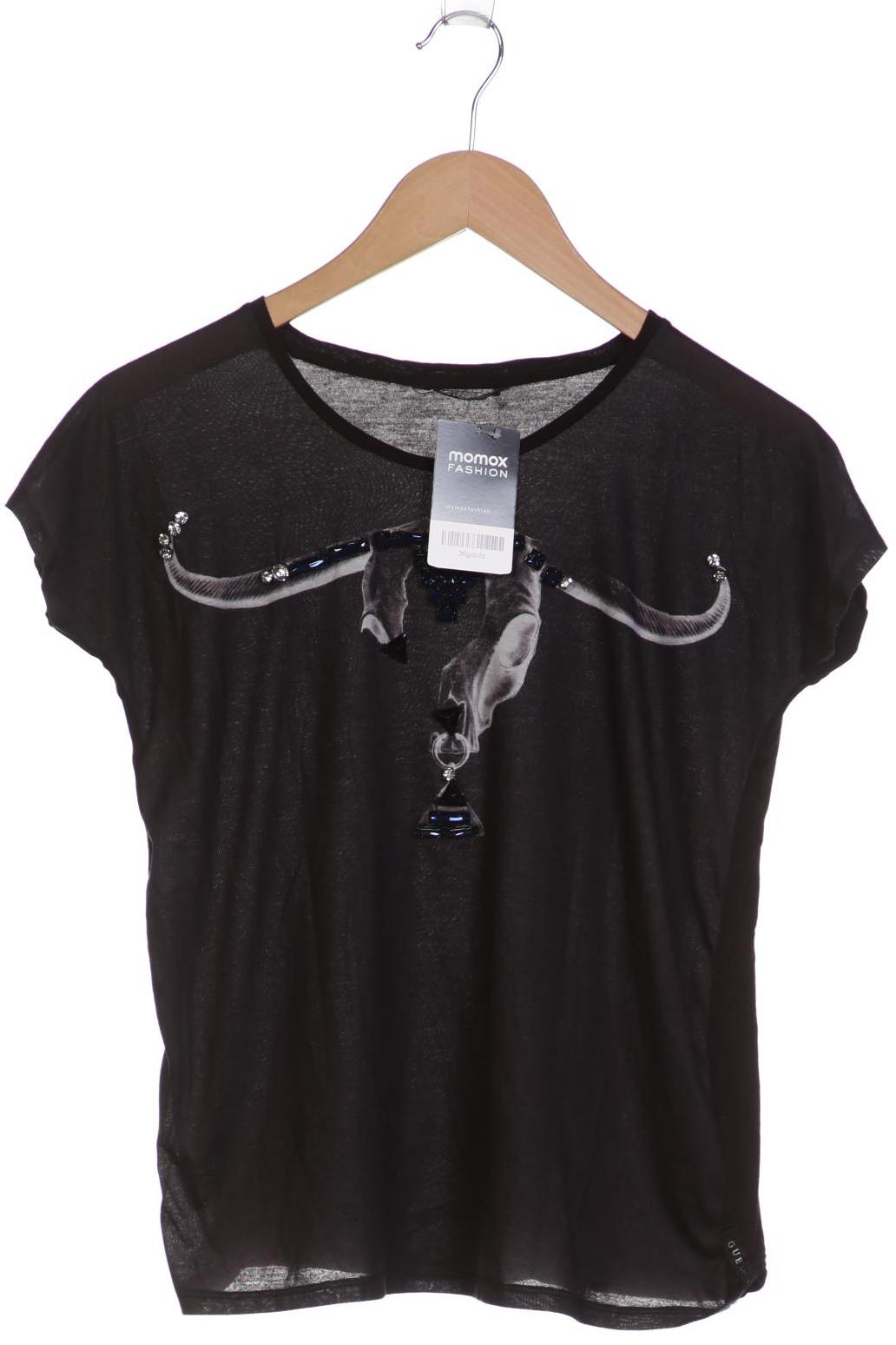

Guess Damen T-Shirt, schwarz, Gr. 32