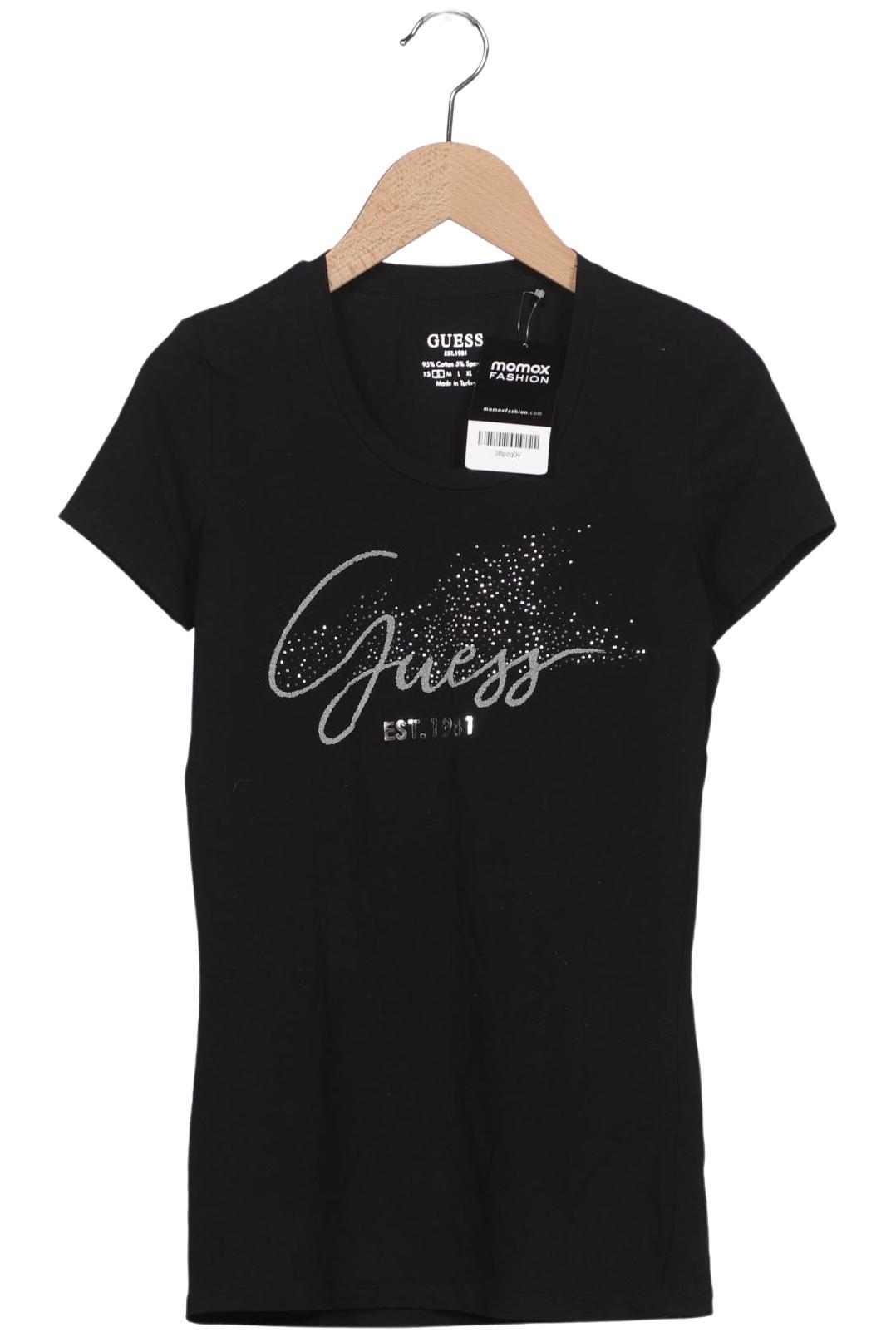 

Guess Damen T-Shirt, schwarz, Gr. 36