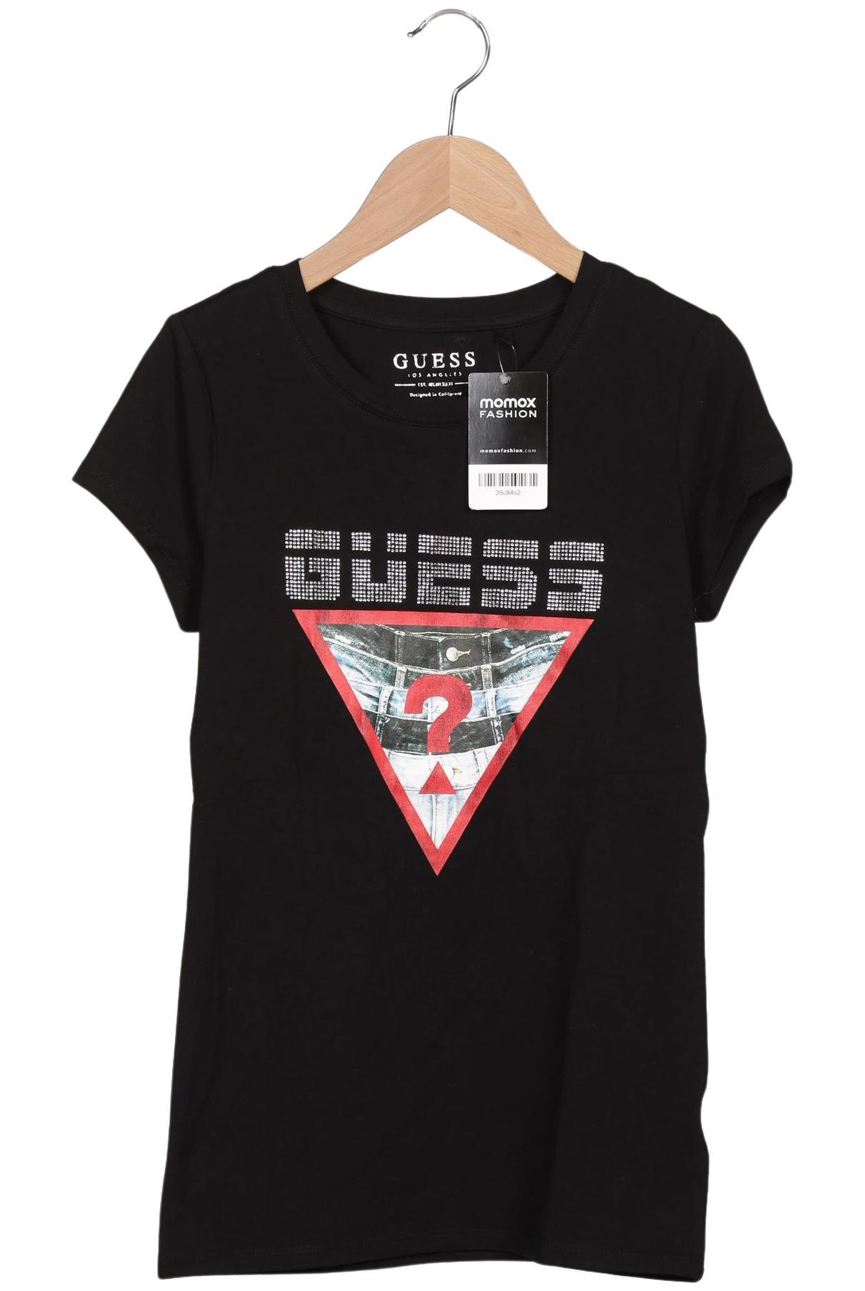

Guess Damen T-Shirt, schwarz, Gr. 36