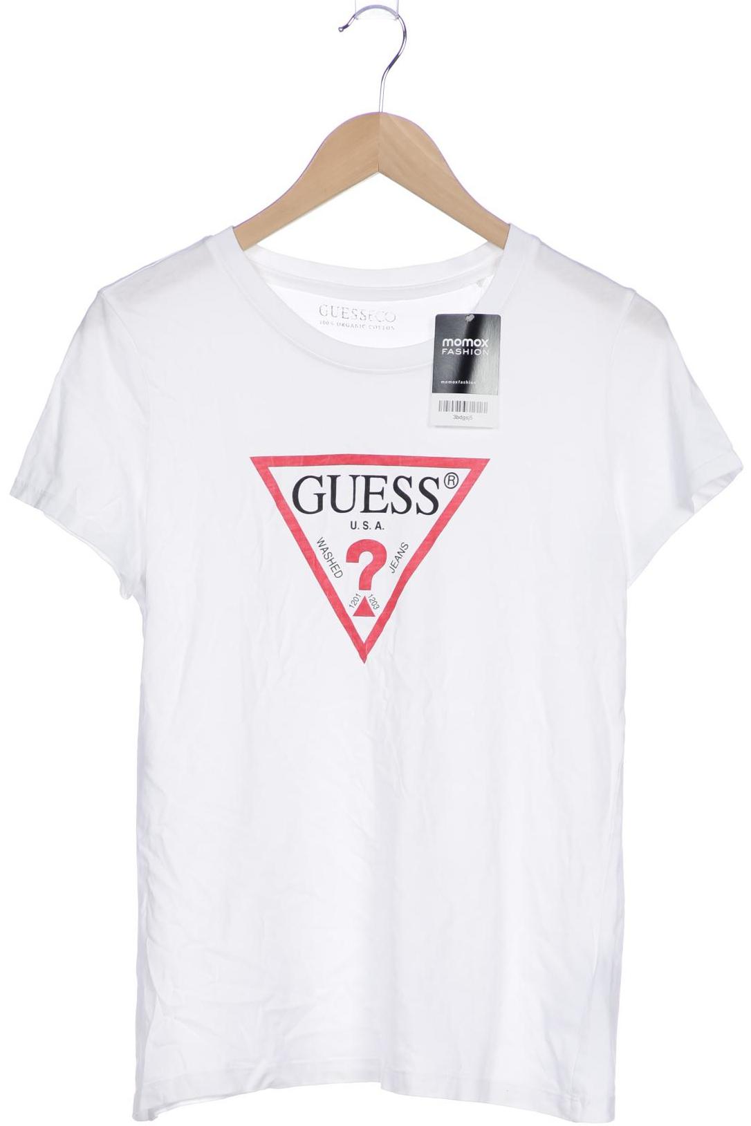 

Guess Damen T-Shirt, weiß, Gr. 38