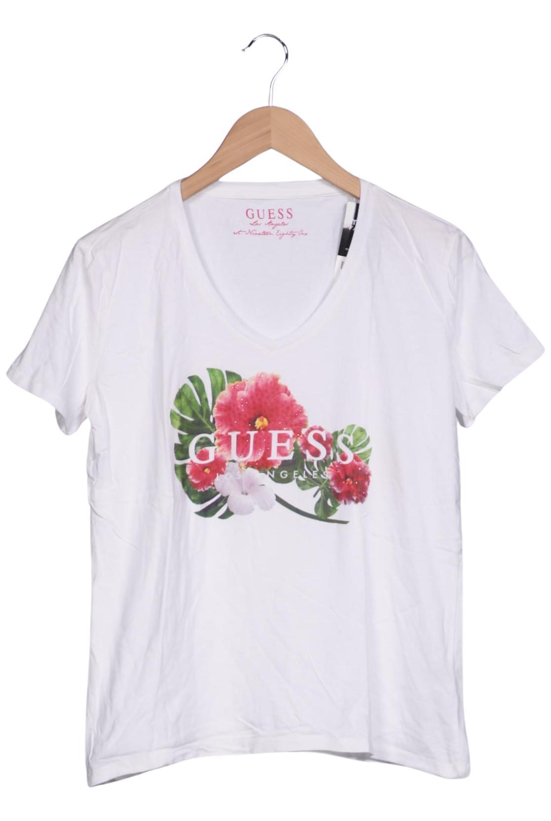 

Guess Damen T-Shirt, weiß, Gr. 46