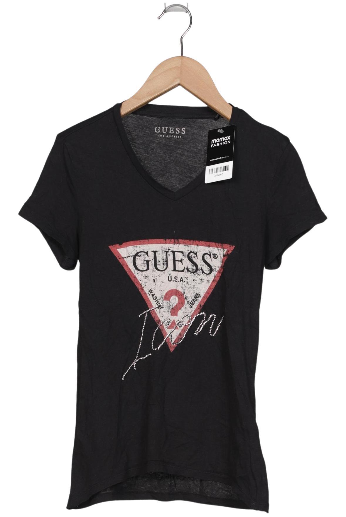 

Guess Damen T-Shirt, schwarz, Gr. 36