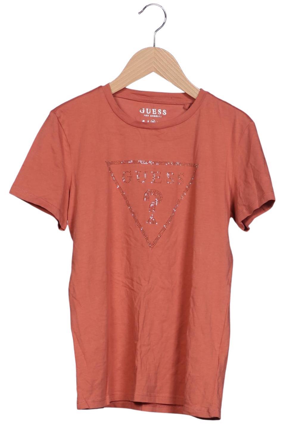 

Guess Damen T-Shirt, orange, Gr. 42