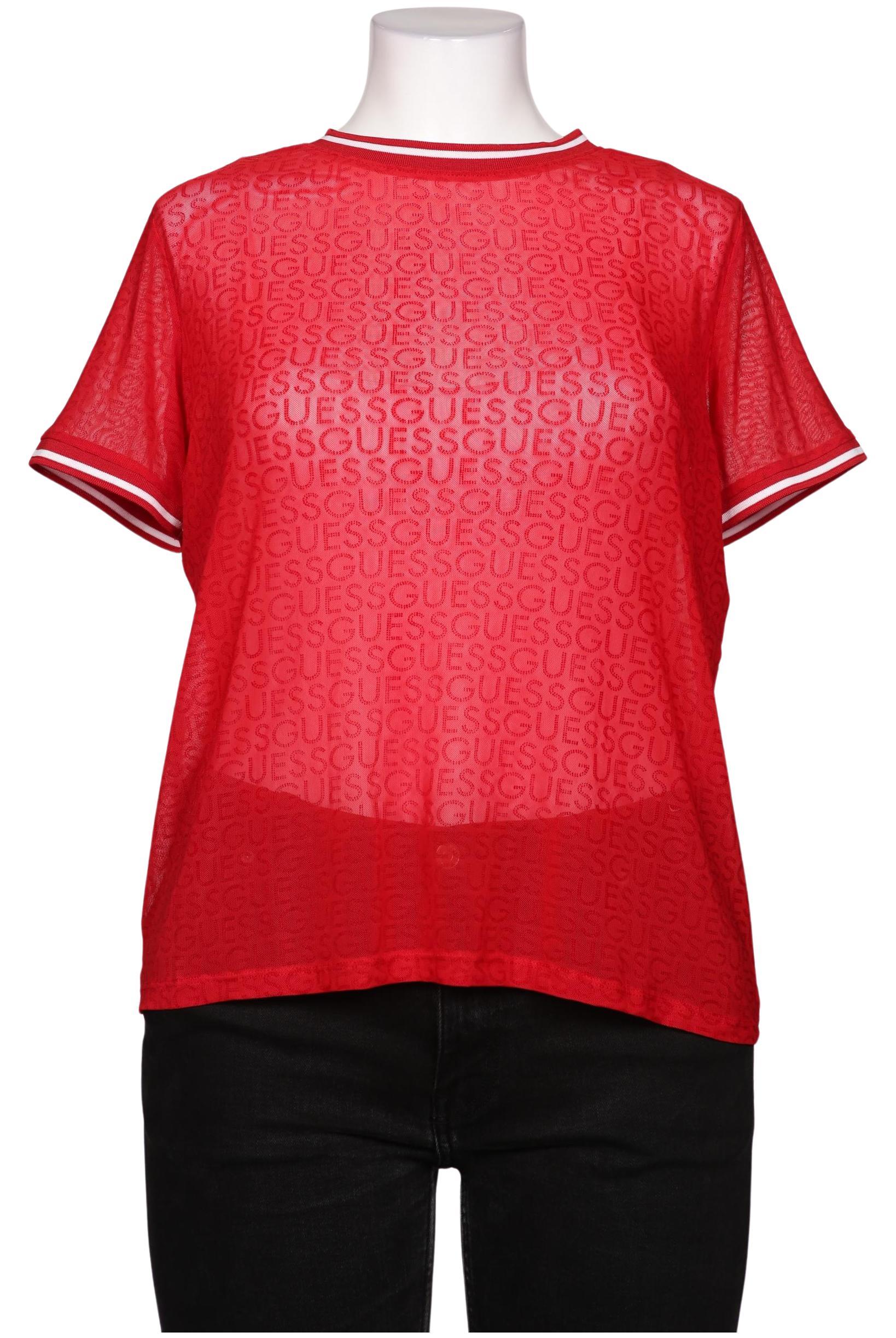 

Guess Damen T-Shirt, rot, Gr. 44