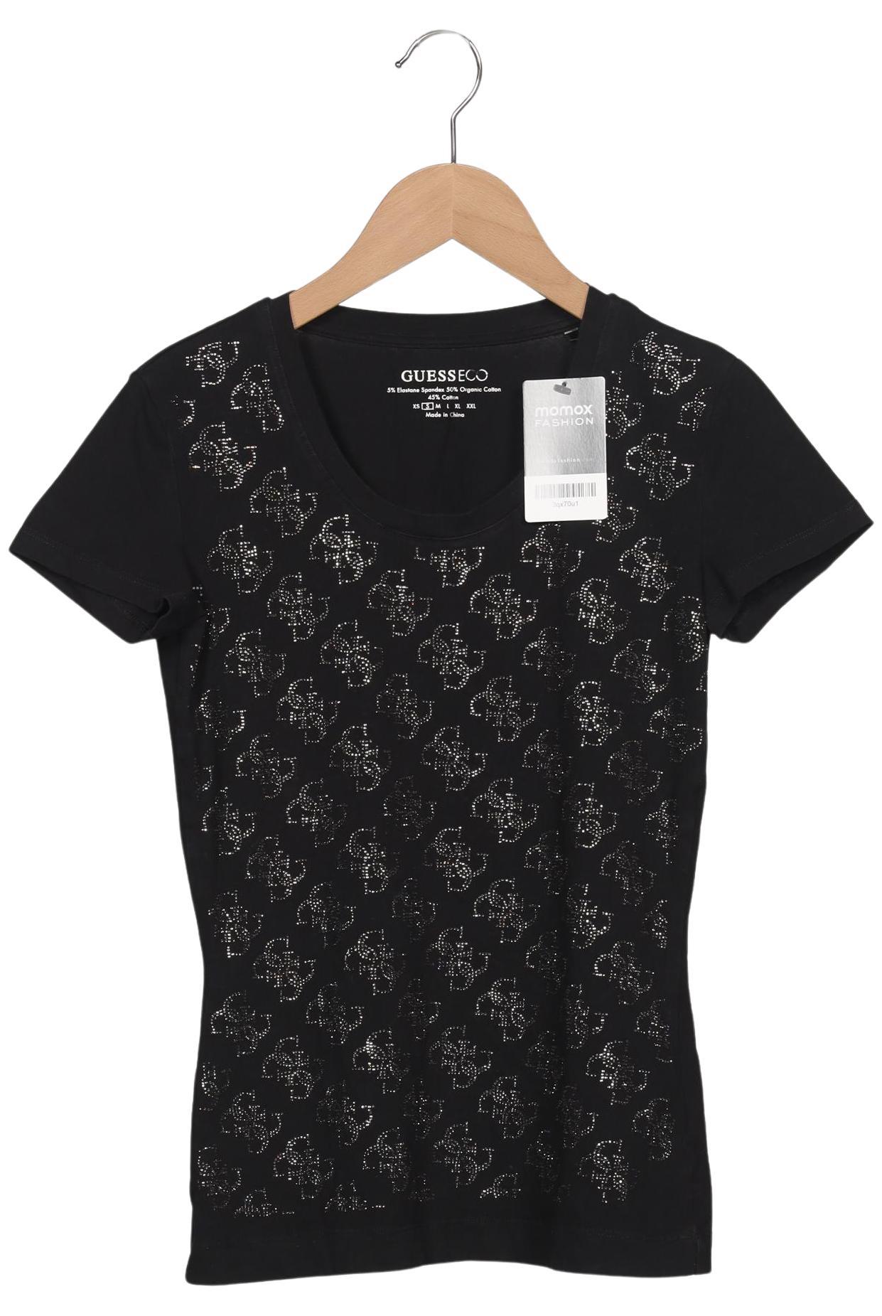 

Guess Damen T-Shirt, schwarz, Gr. 36