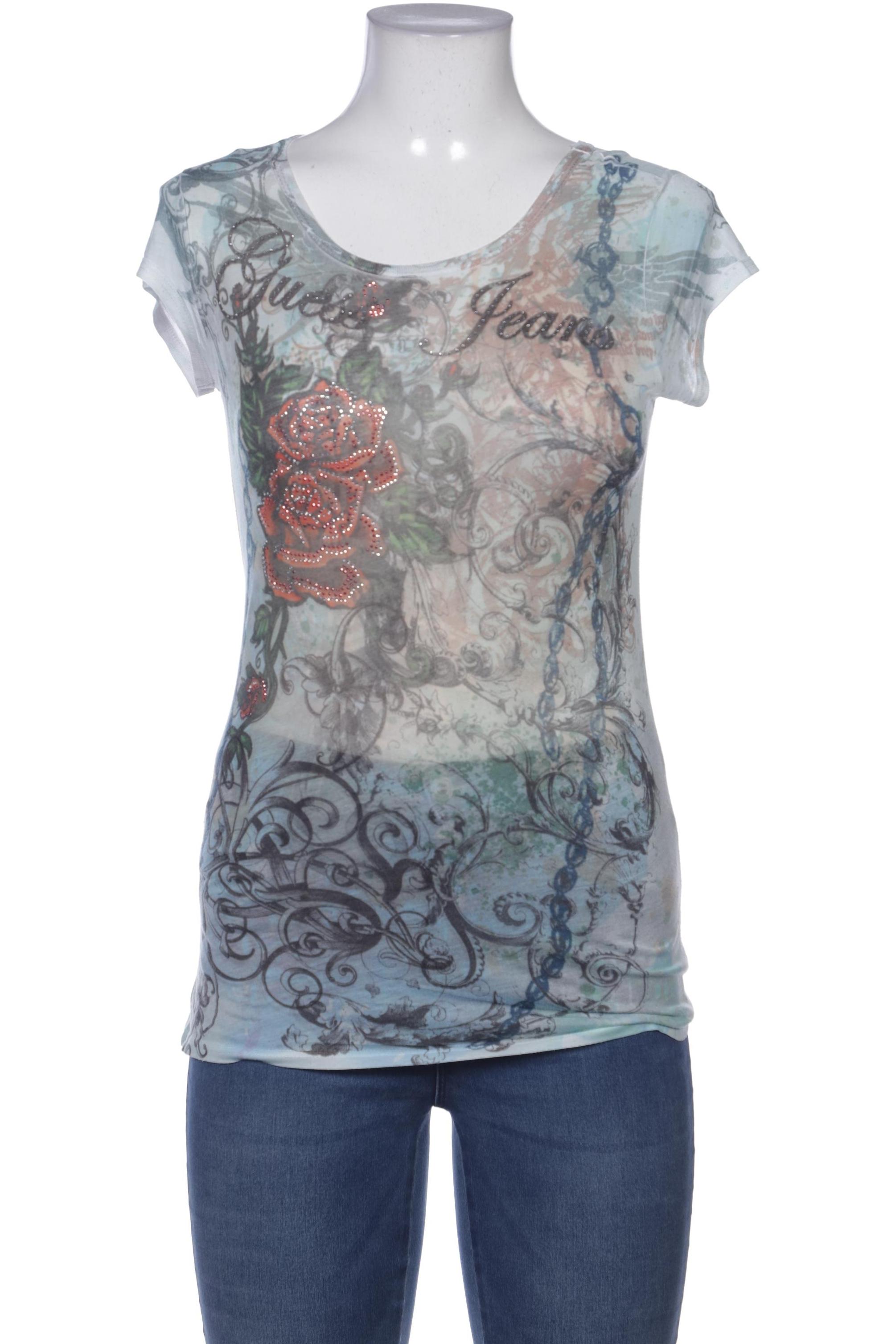 

Guess Damen T-Shirt, hellgrün, Gr. 42