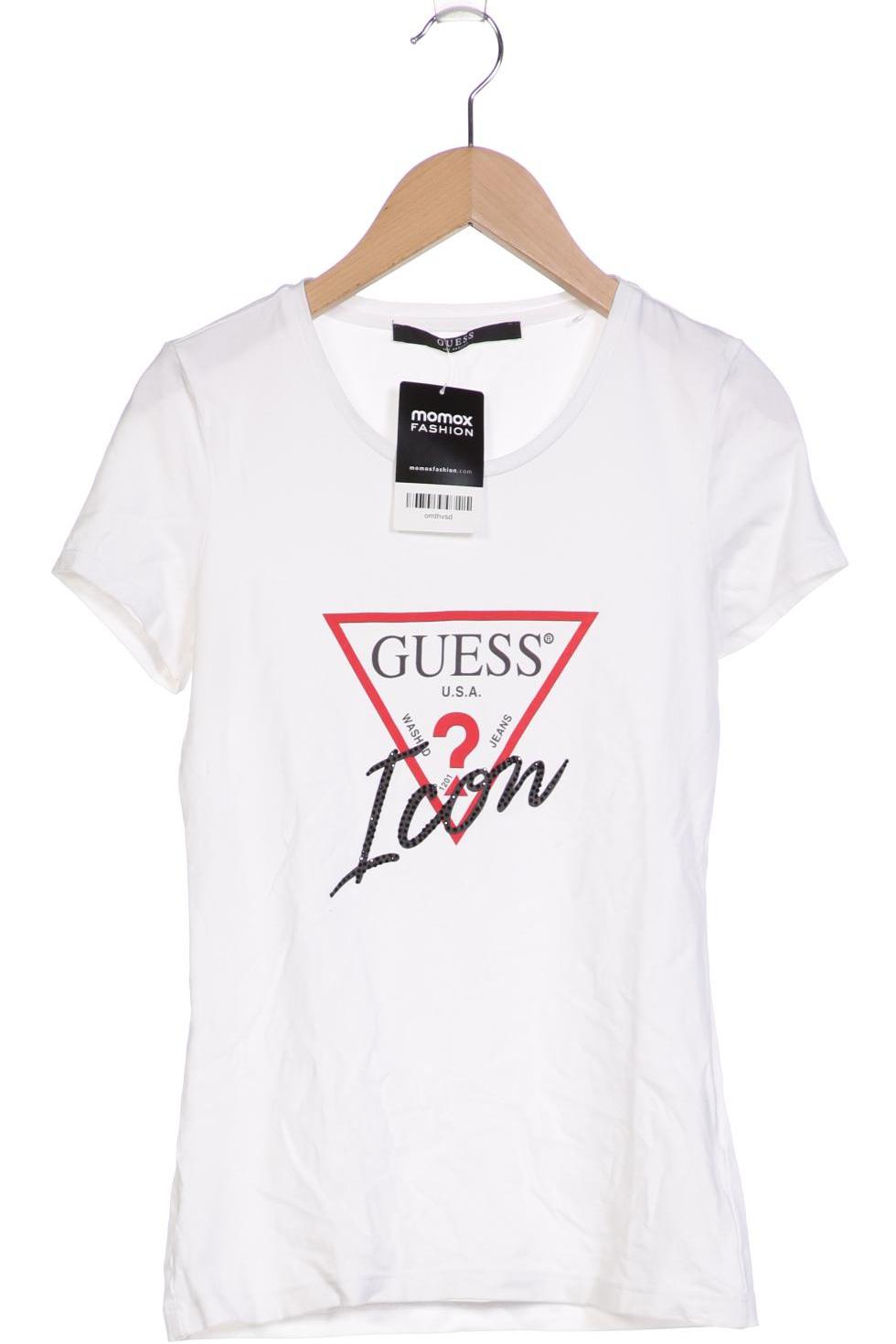 

Guess Damen T-Shirt, weiß, Gr. 34