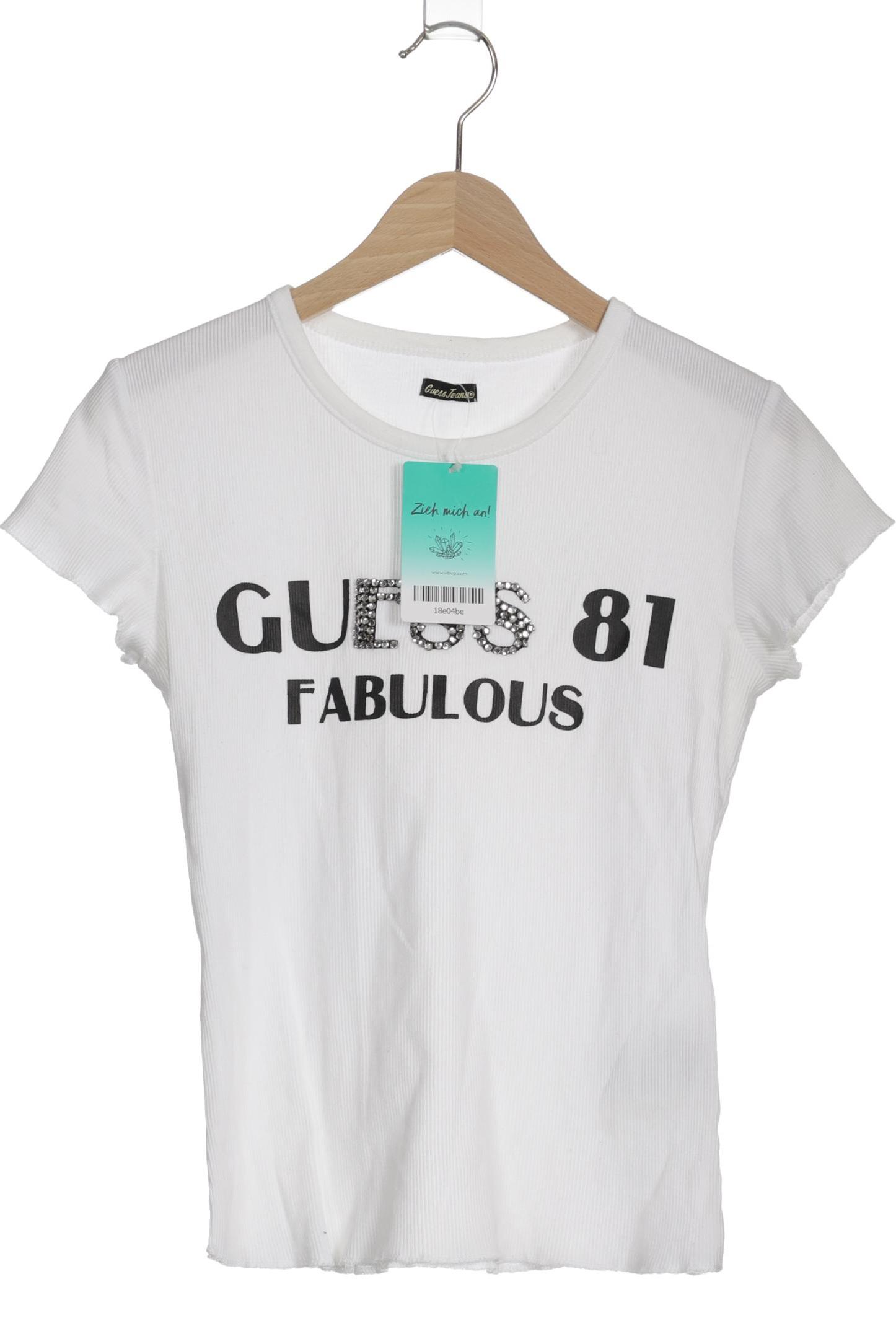 

Guess Damen T-Shirt, weiß, Gr. 34