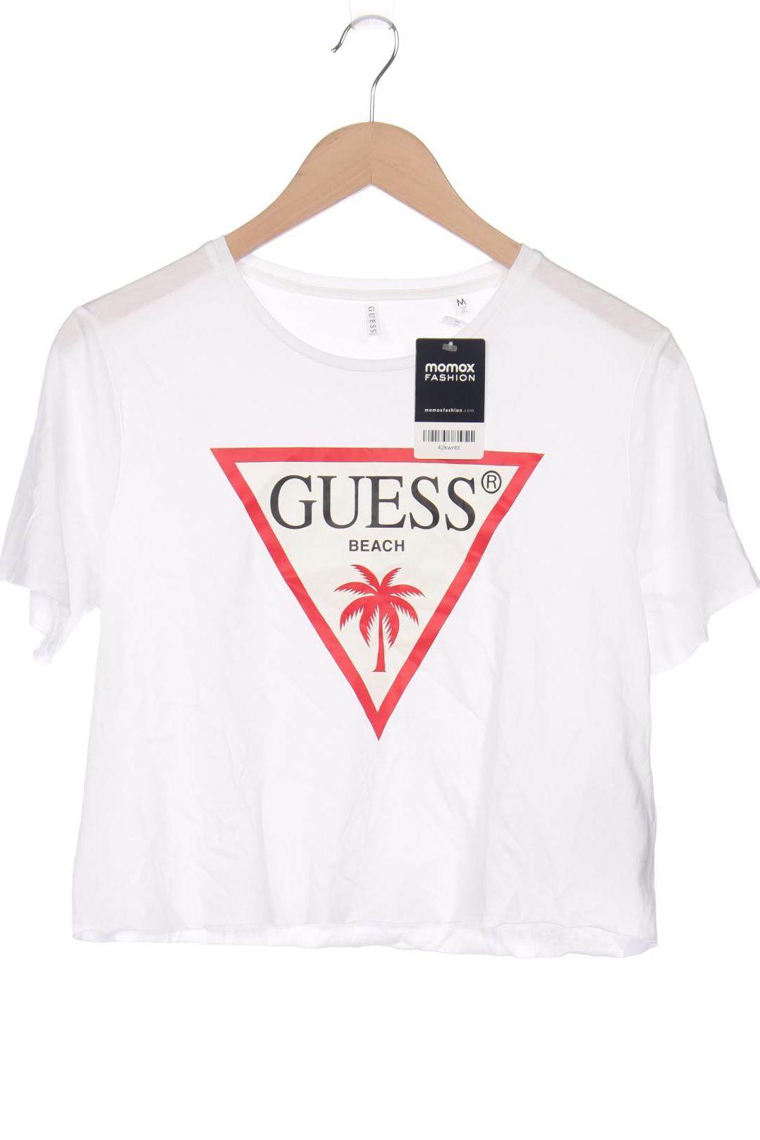 

Guess Damen T-Shirt, weiß, Gr. 38