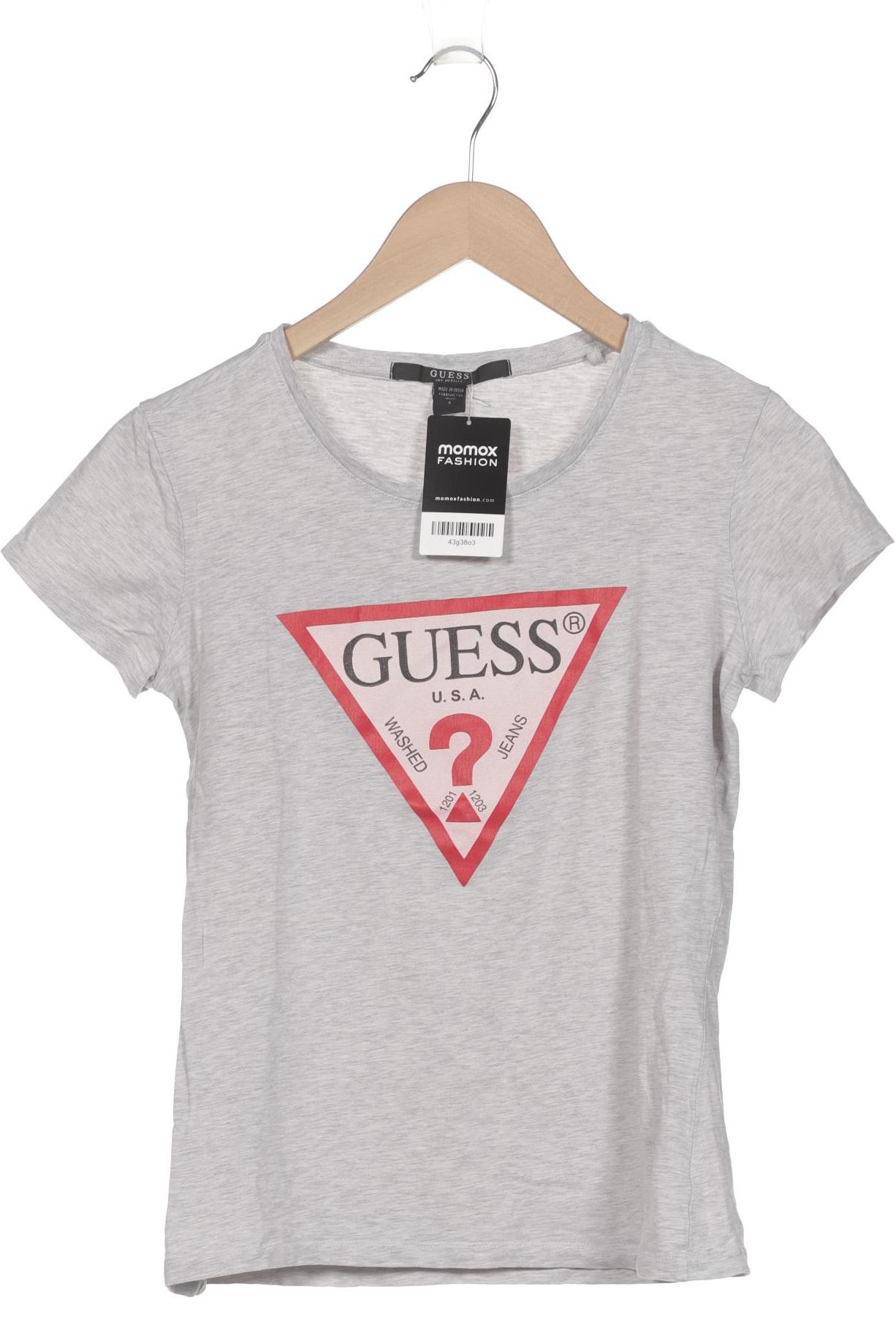 

Guess Damen T-Shirt, grau, Gr. 36