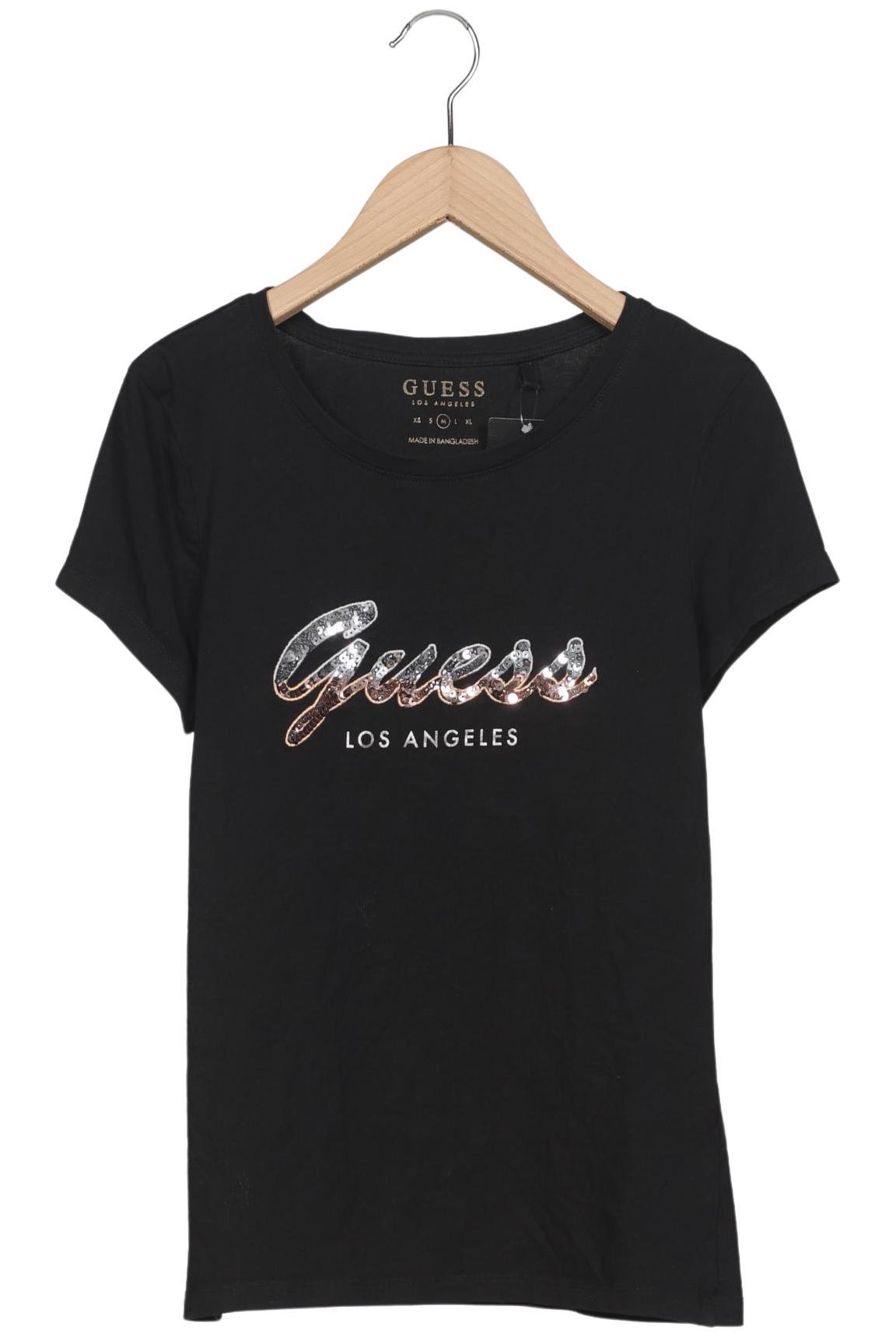 

Guess Damen T-Shirt, schwarz, Gr. 38
