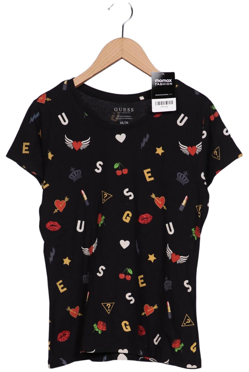 

Guess Damen T-Shirt, schwarz, Gr. 38