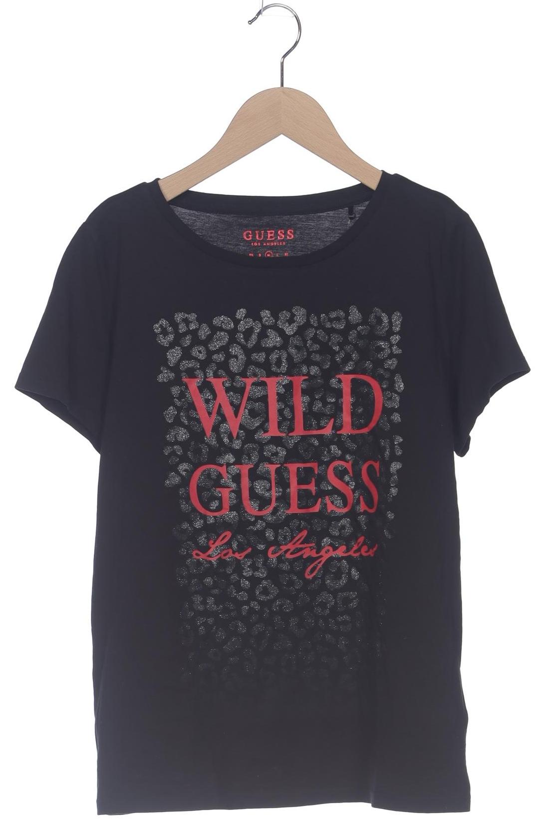 

Guess Damen T-Shirt, schwarz, Gr. 38