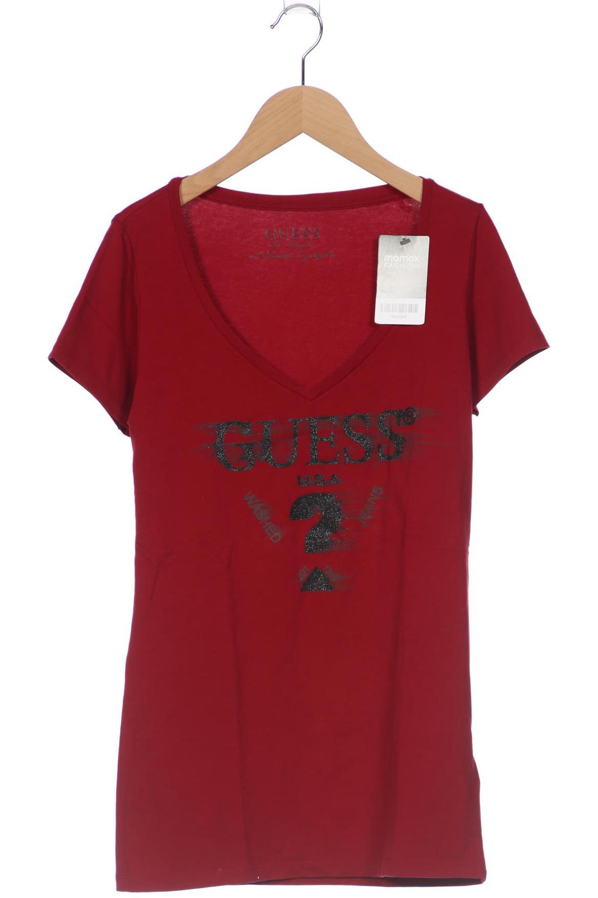 

GUESS Damen T-Shirt, bordeaux