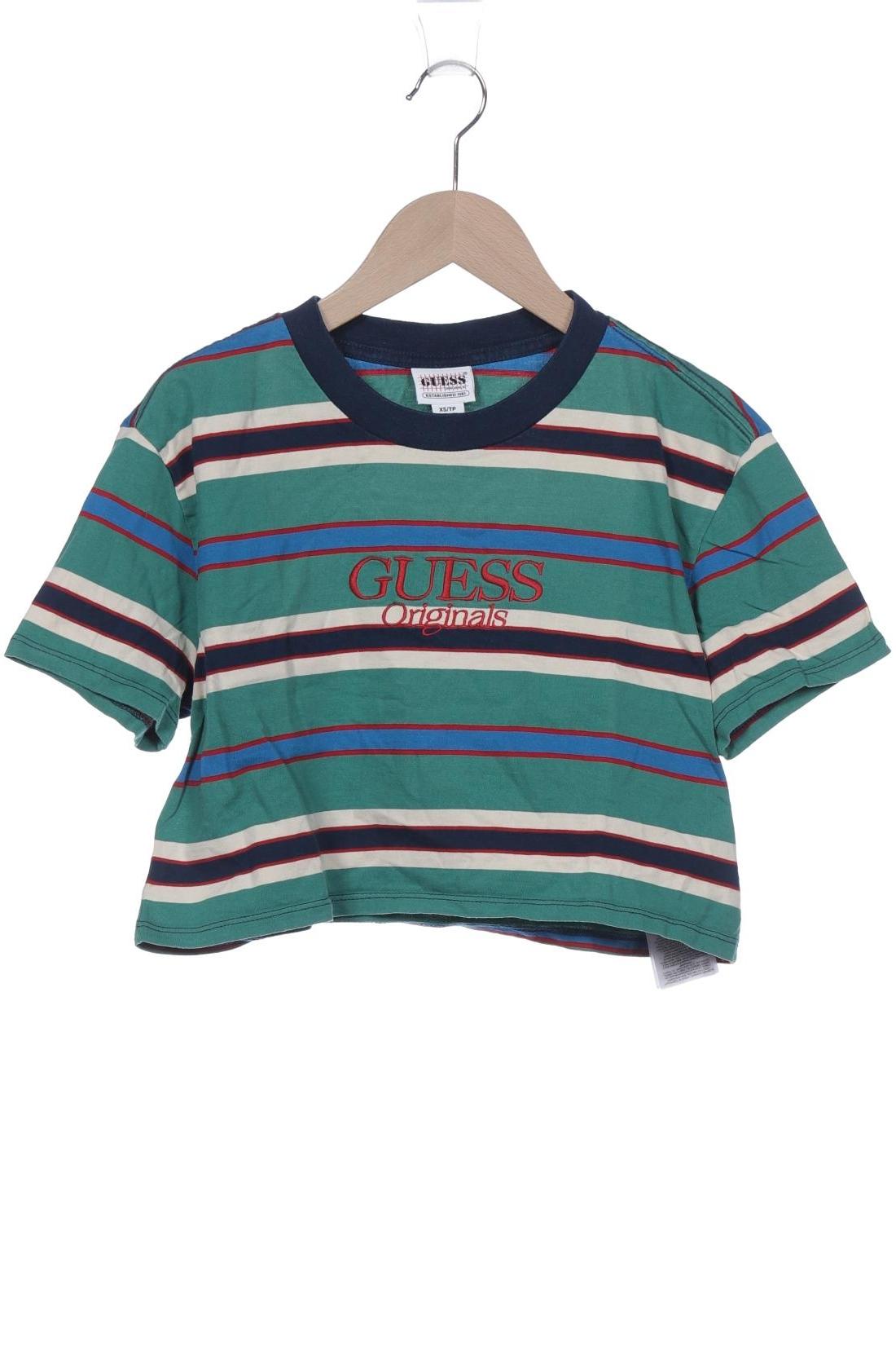 

Guess Damen T-Shirt, grün, Gr. 34