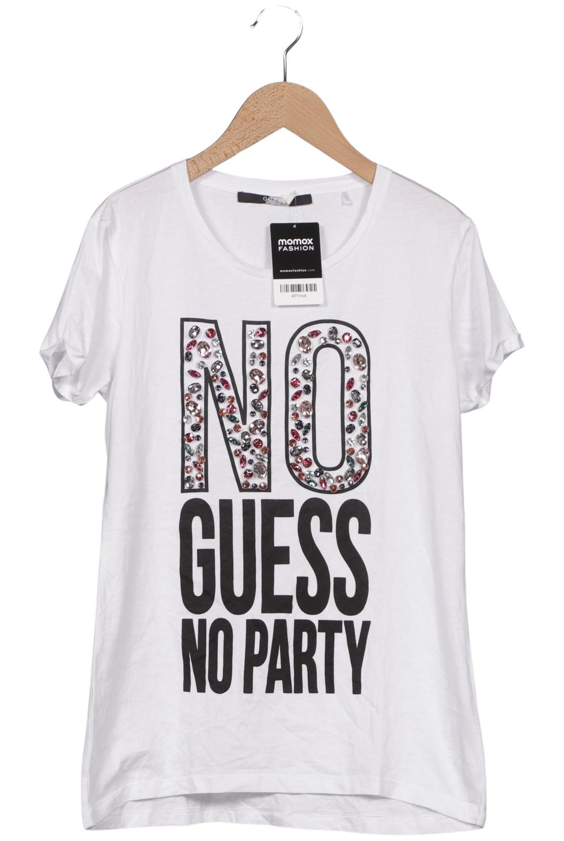

Guess Damen T-Shirt, weiß, Gr. 38