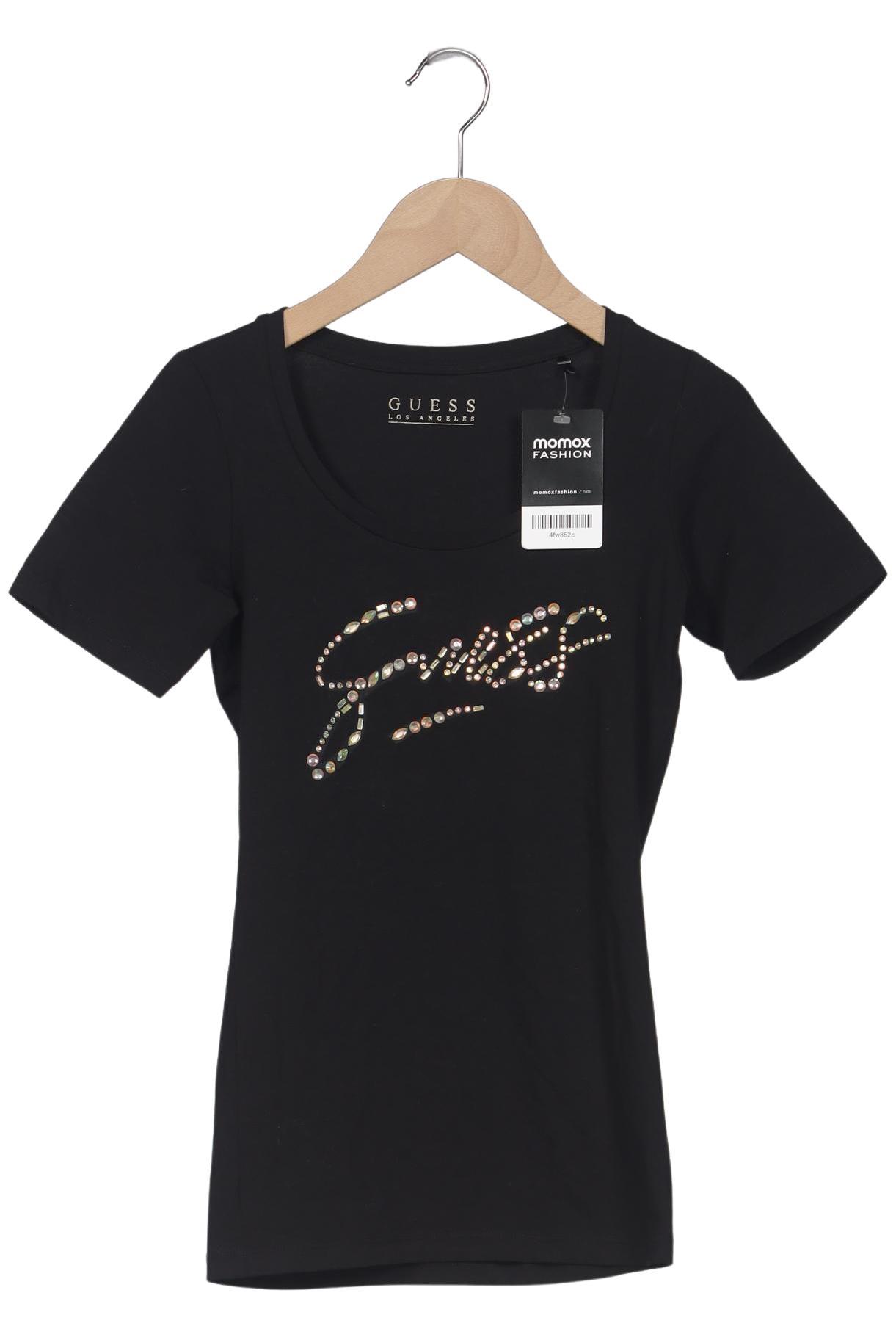 

Guess Damen T-Shirt, schwarz, Gr. 34