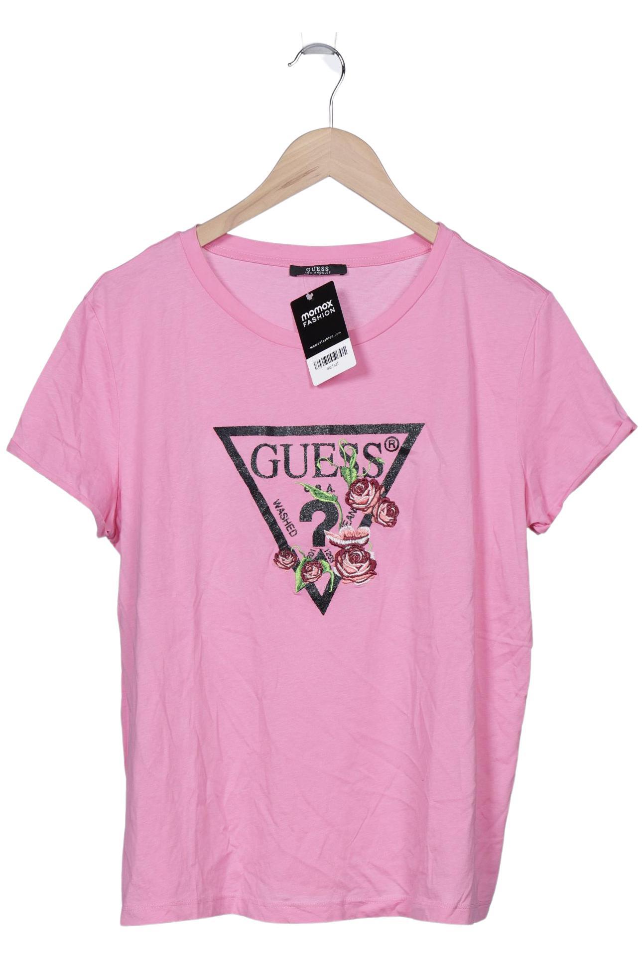 

Guess Damen T-Shirt, pink, Gr. 44