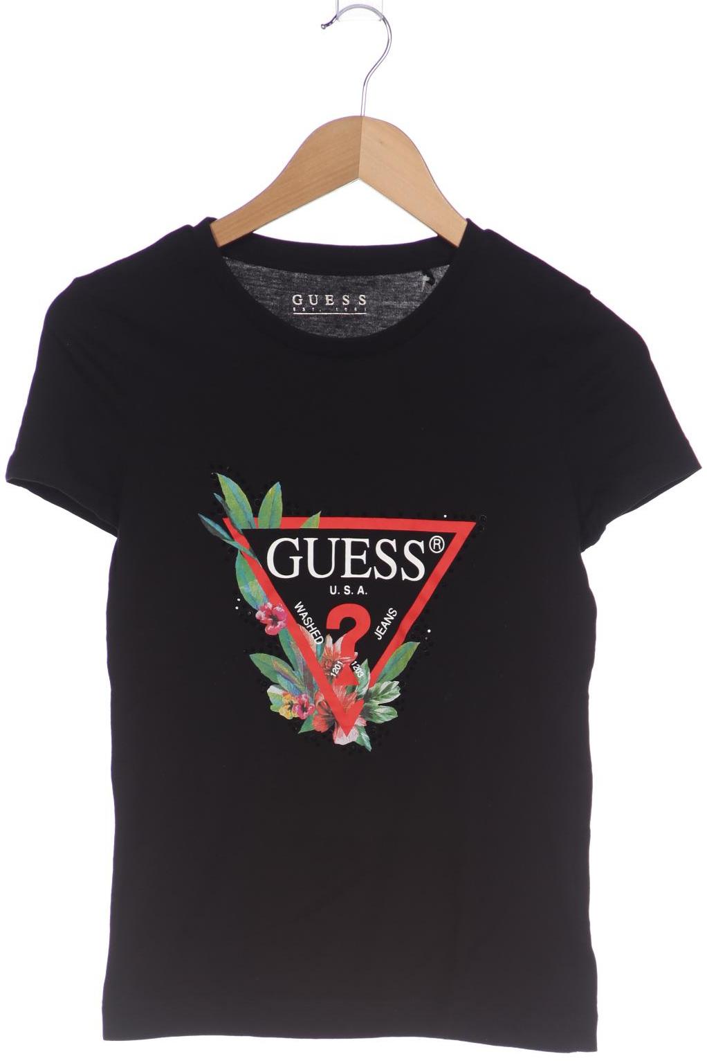 

Guess Damen T-Shirt, schwarz, Gr. 40