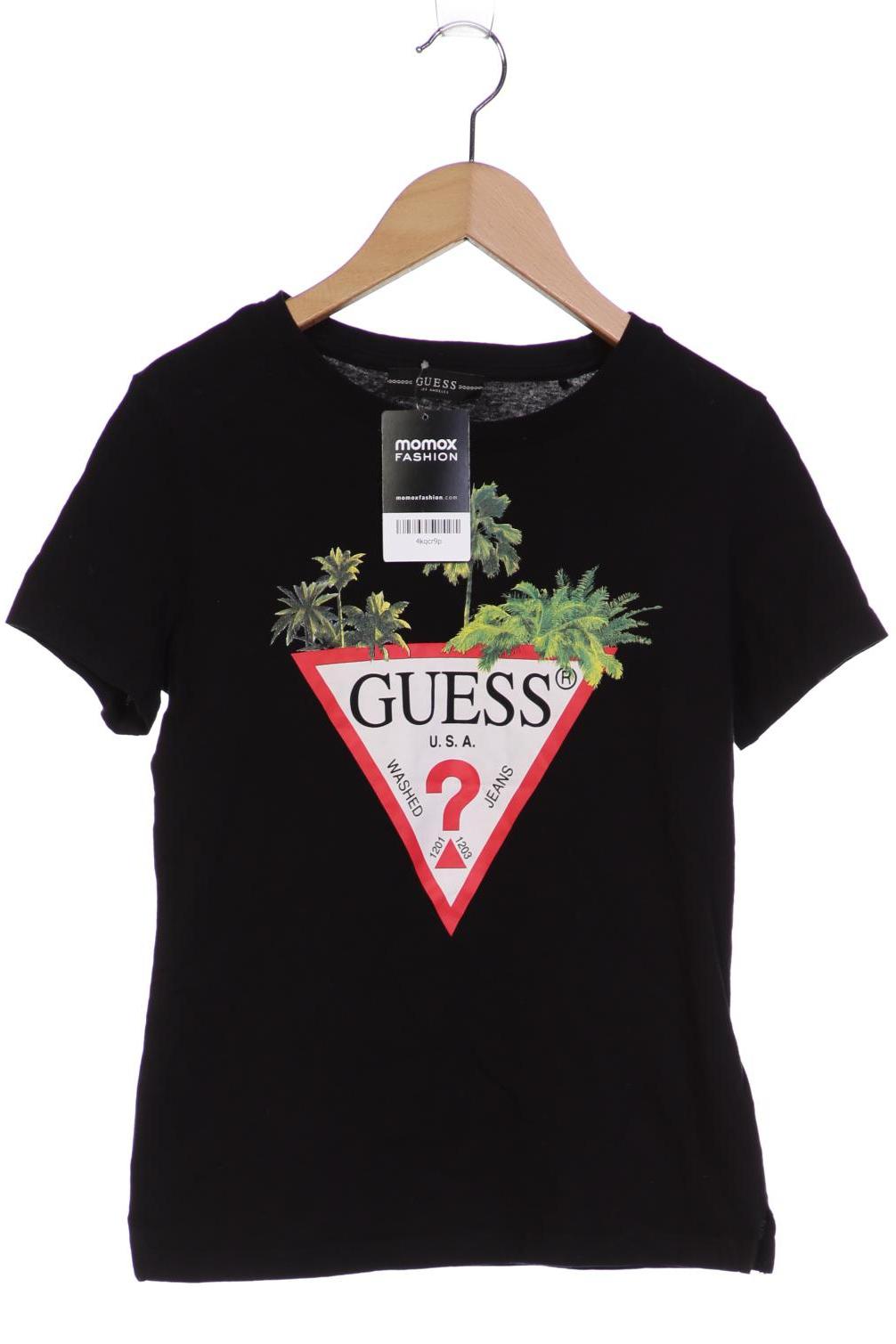 

Guess Damen T-Shirt, schwarz, Gr. 38