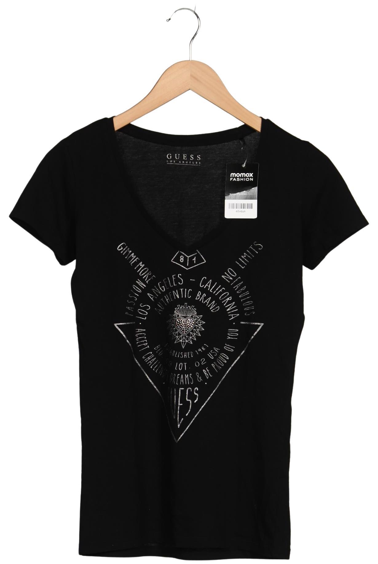 

Guess Damen T-Shirt, schwarz, Gr. 38