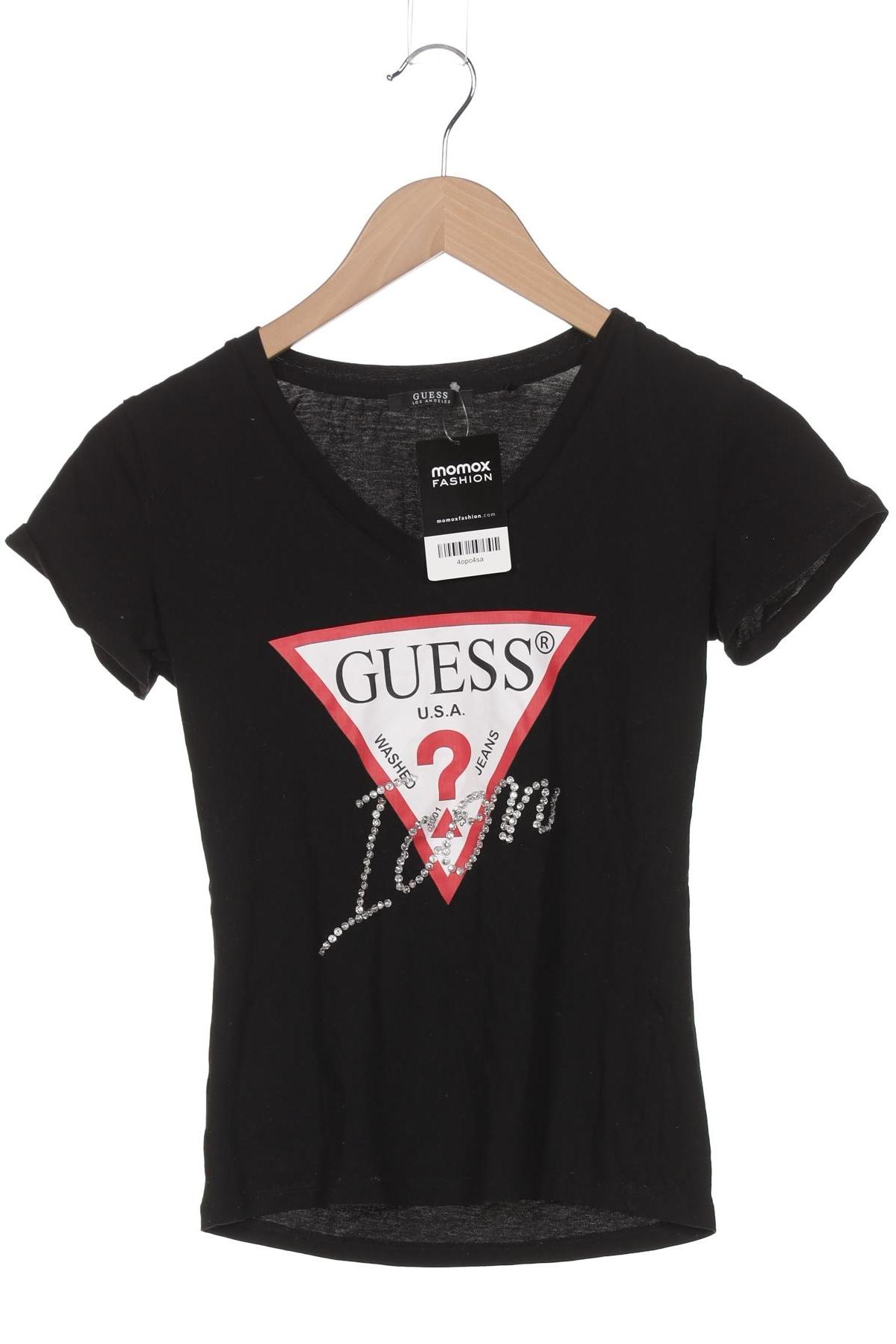 

Guess Damen T-Shirt, schwarz, Gr. 34