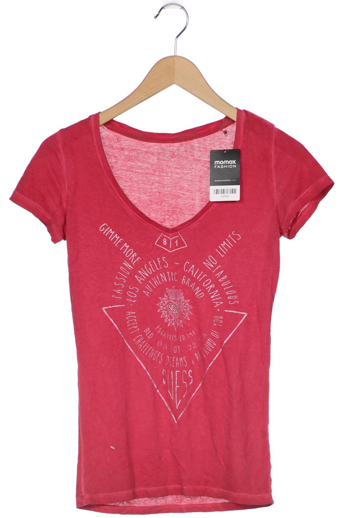 

GUESS Damen T-Shirt, pink