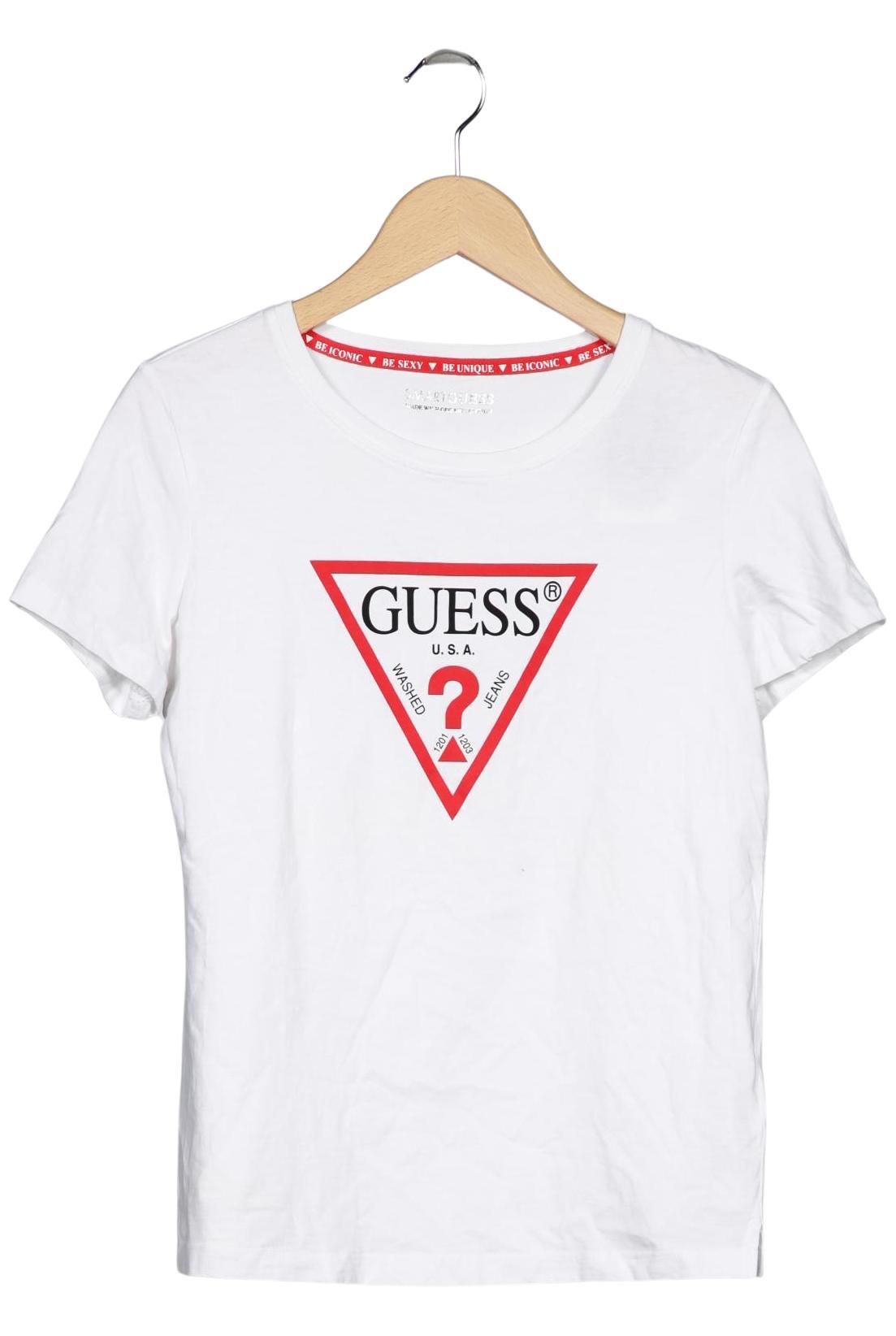 

Guess Damen T-Shirt, weiß, Gr. 42